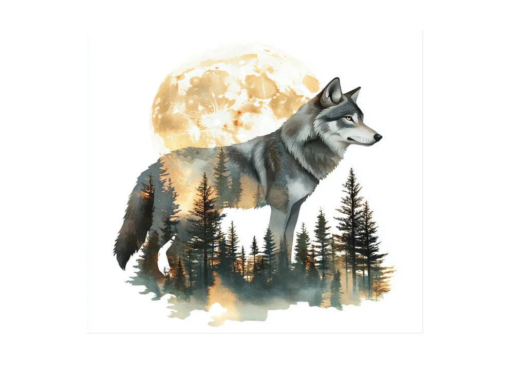 Wolf Clipart Bundle
