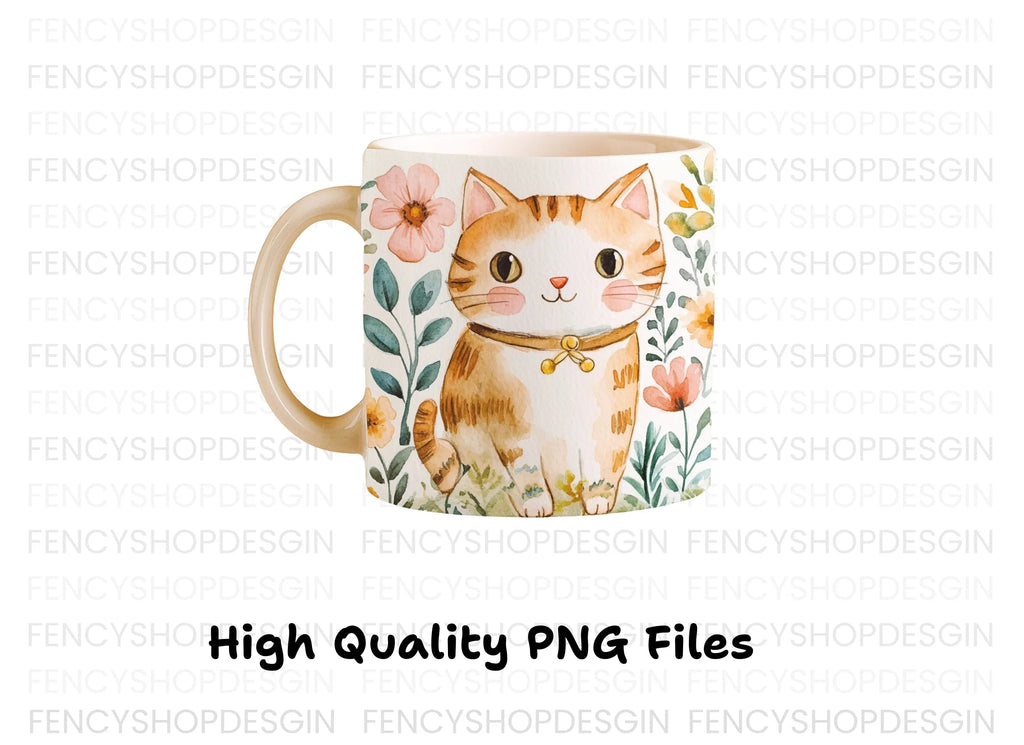 Charming Cat Designs Clipart Bundle