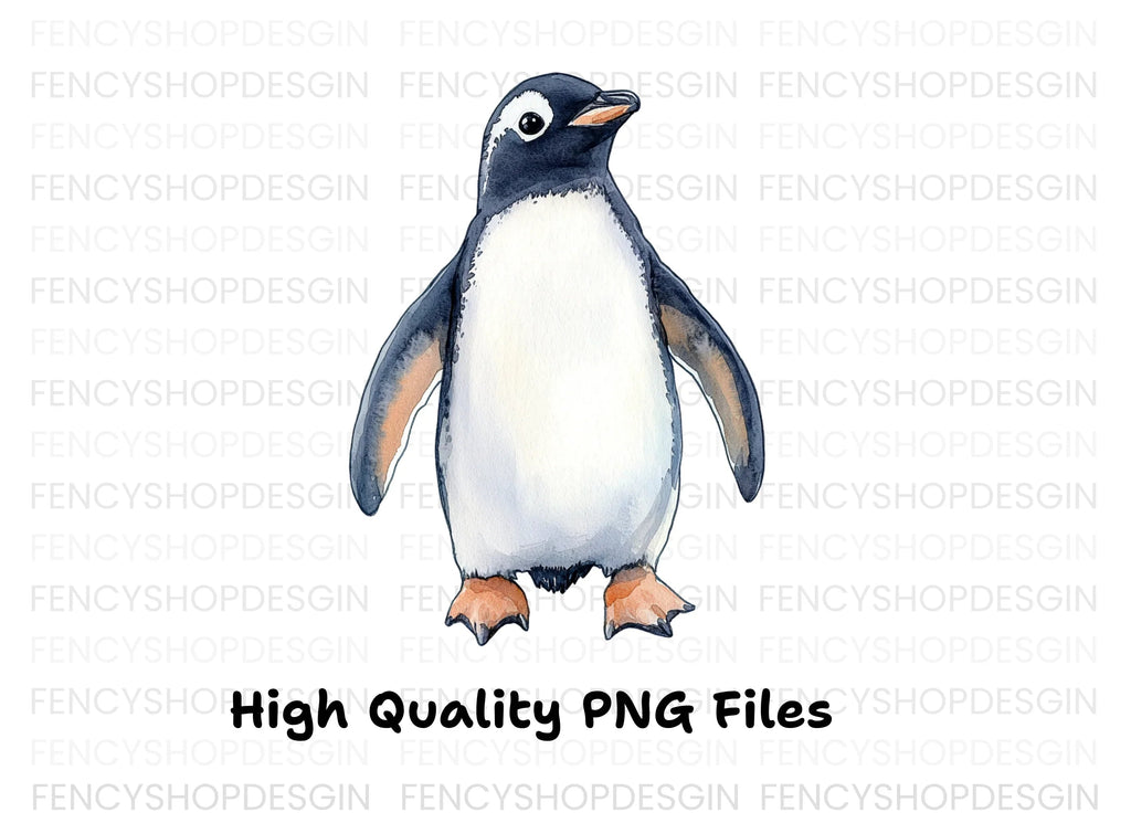 Cute Penguin Clipart Bundle