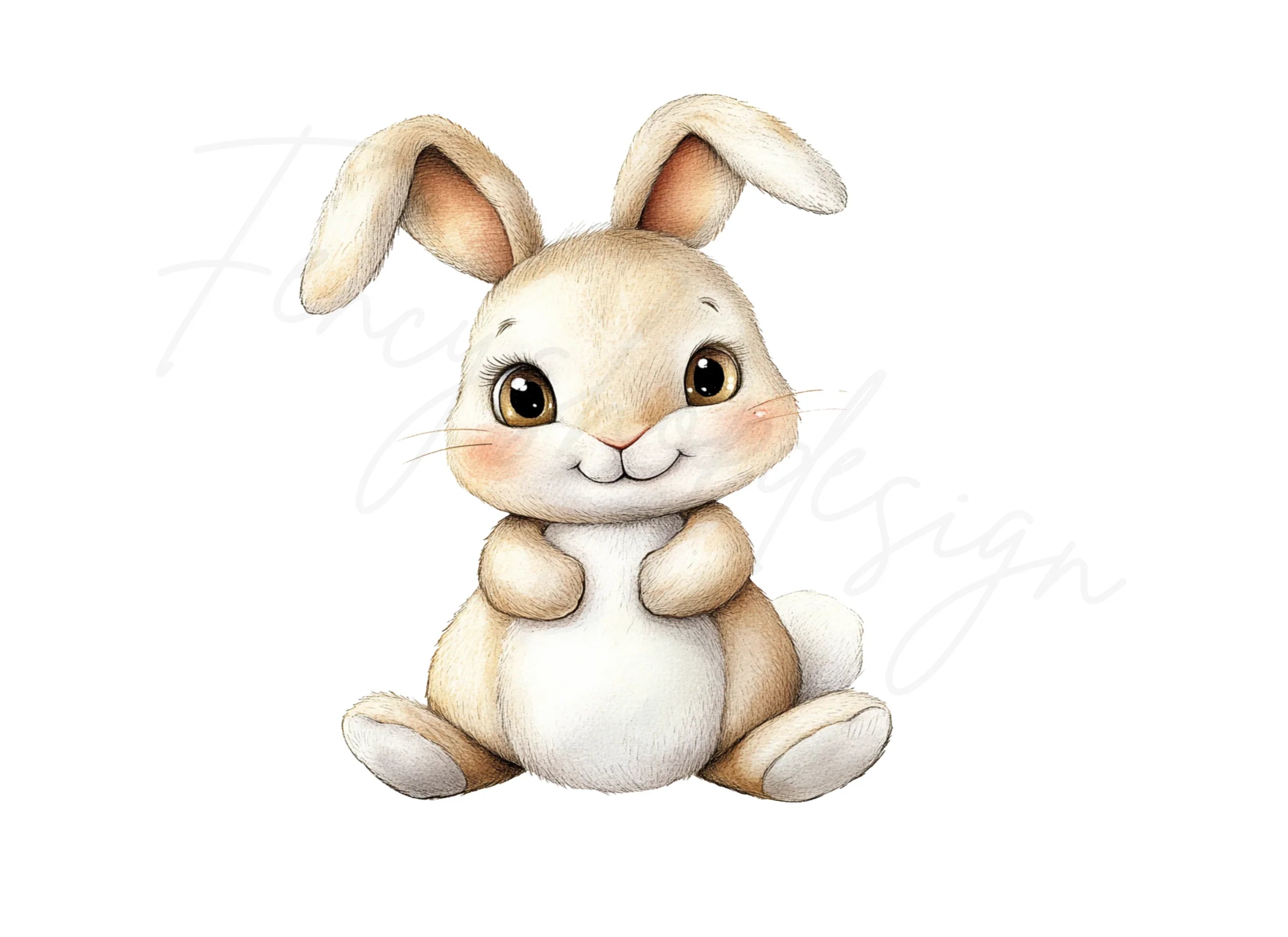 Adorable Bunny Clipart Bundle