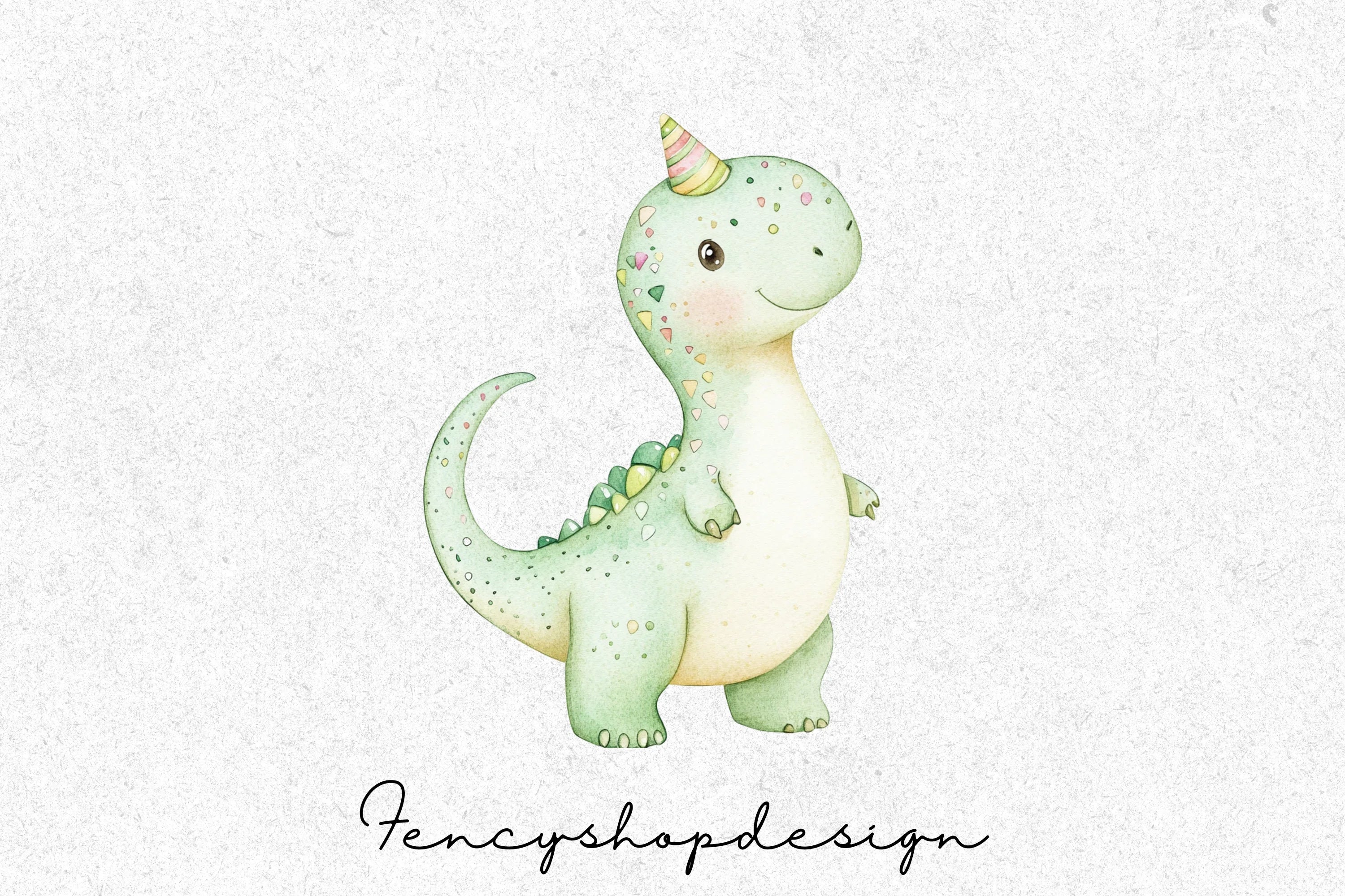 Cute Dinosaur Clipart Bundle