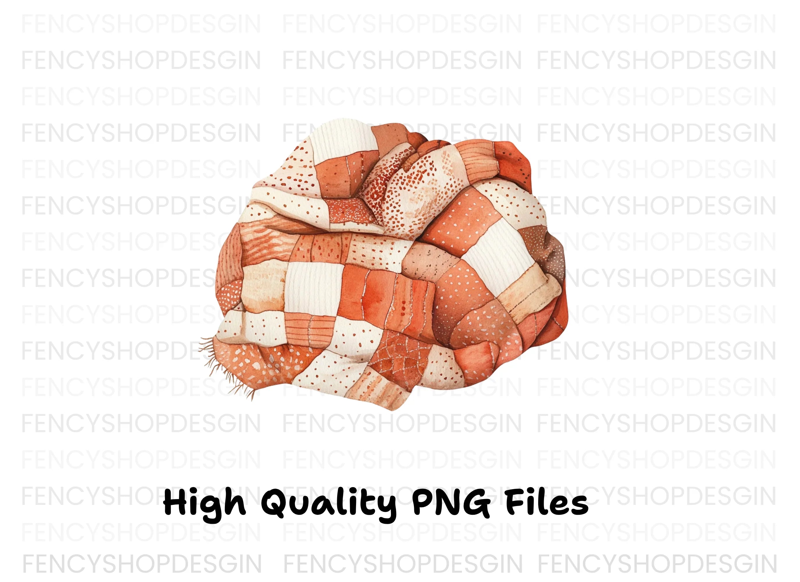 Folded Quilt Clipart Bundle