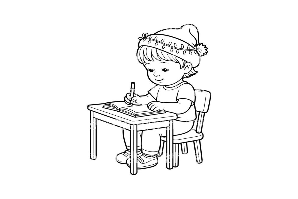 Christmas Kids Coloring Books
