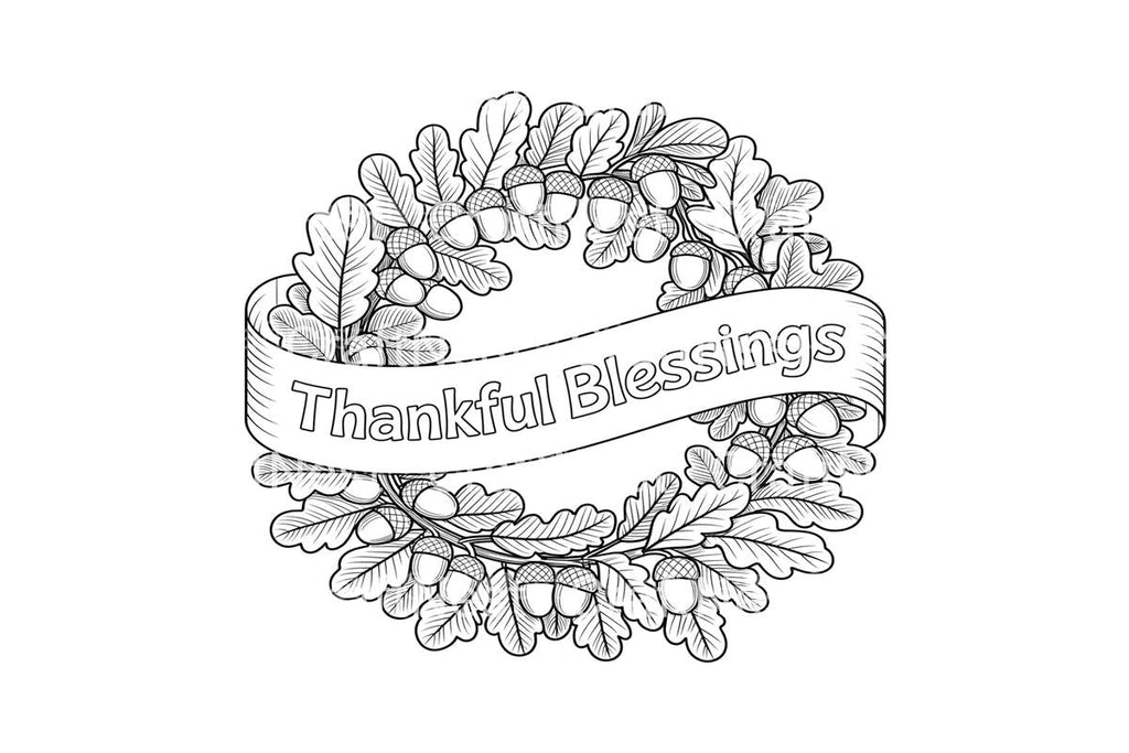 Family Is Everything Autumn Wreath Coloring Books