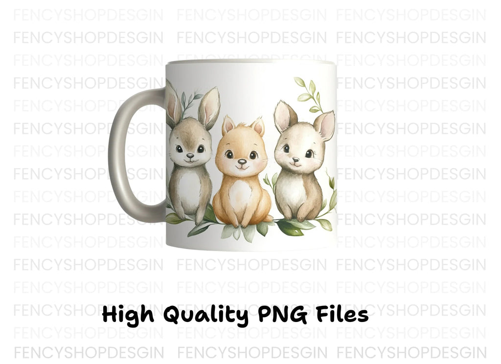 Forest Friends Animal Clipart Bundle