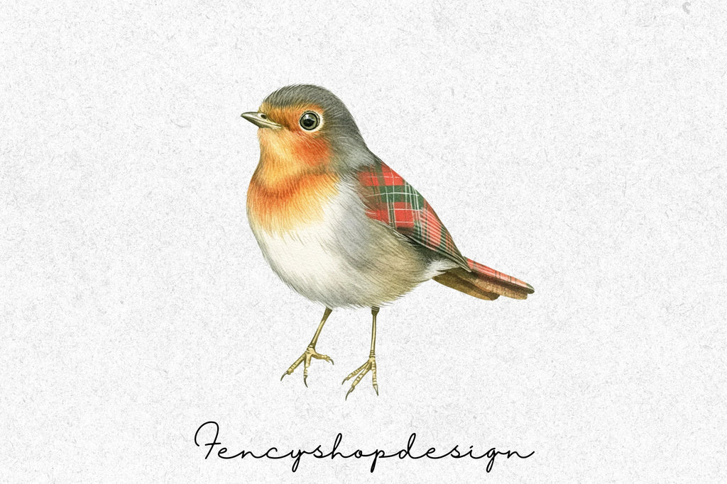 Charming Robin Clipart Bundle