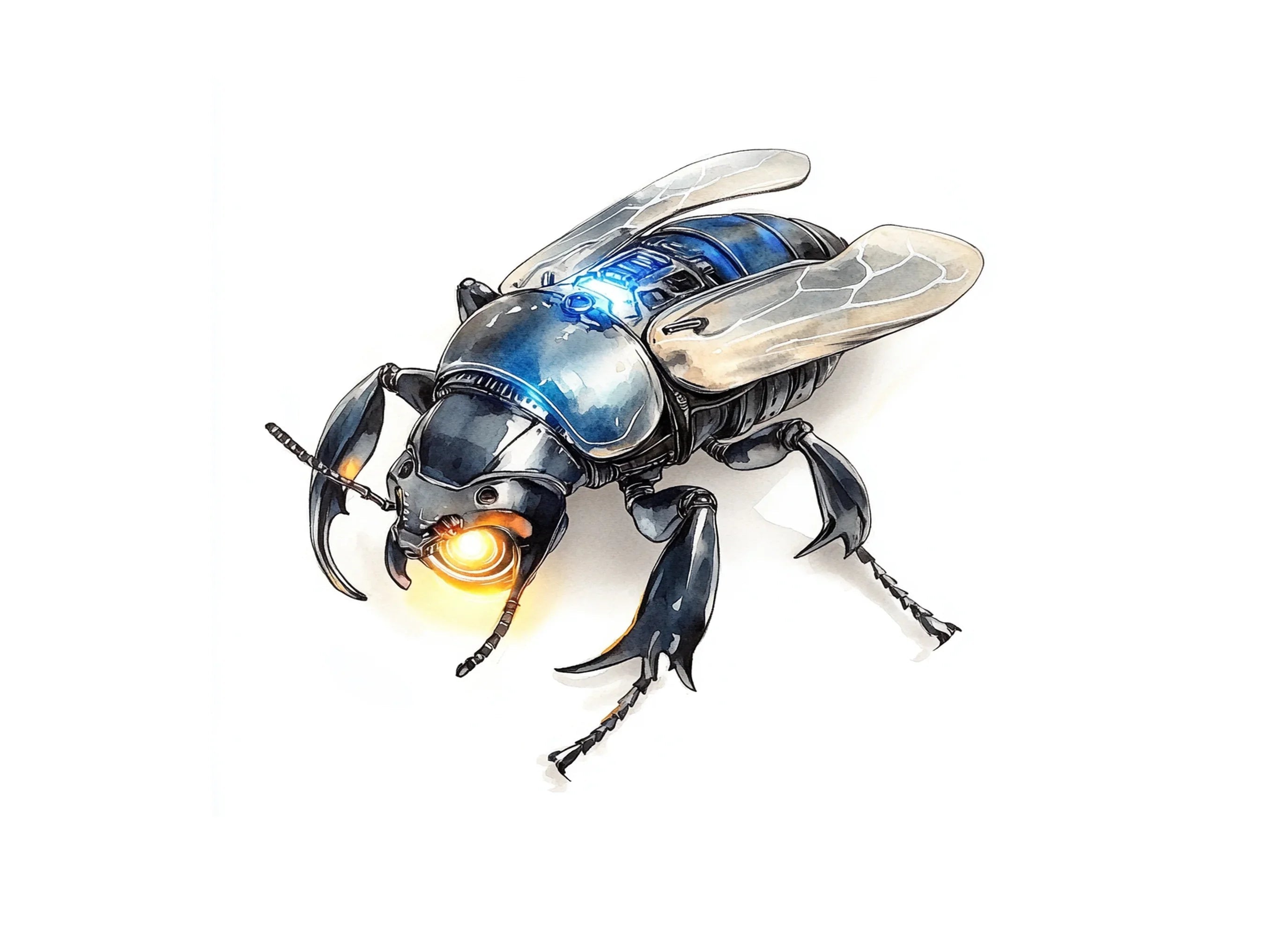 Steampunk Beetle Clipart Bundle