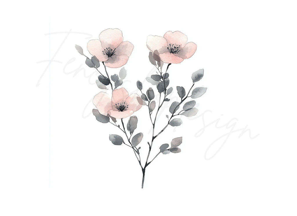 Floral Clipart Bundle