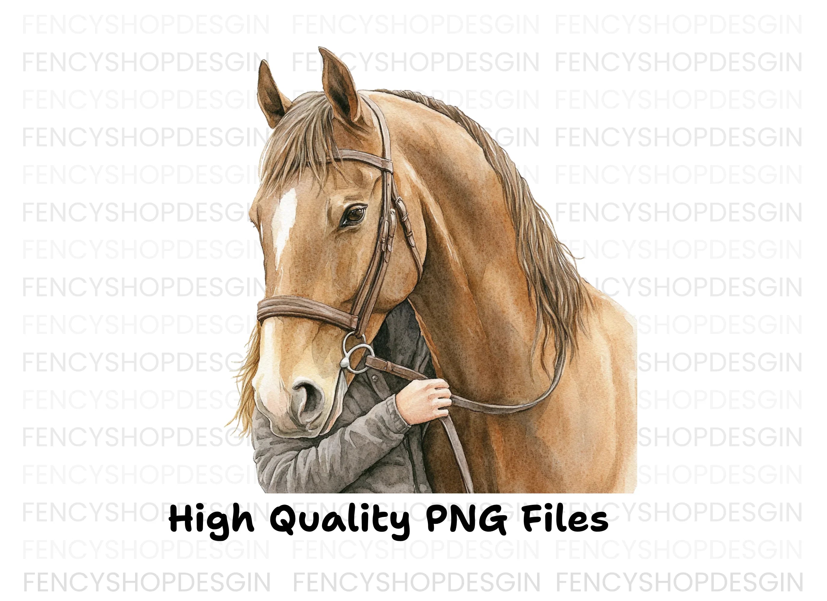 Majestic Horse Head Clipart Bundle
