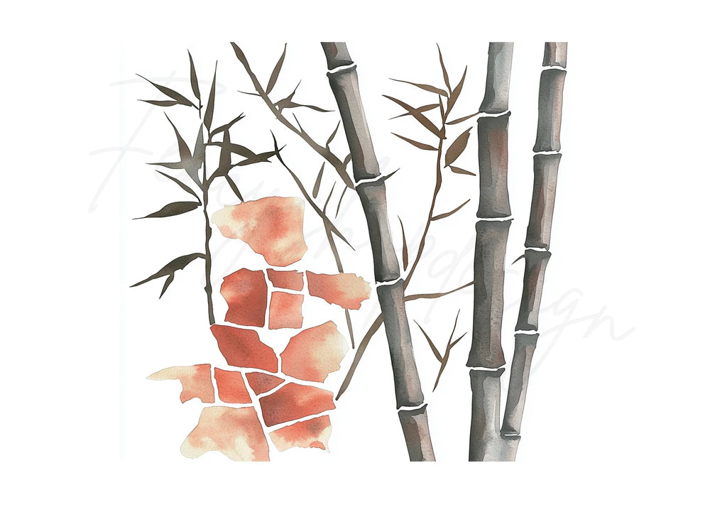 Bamboo Forest Clipart Bundle