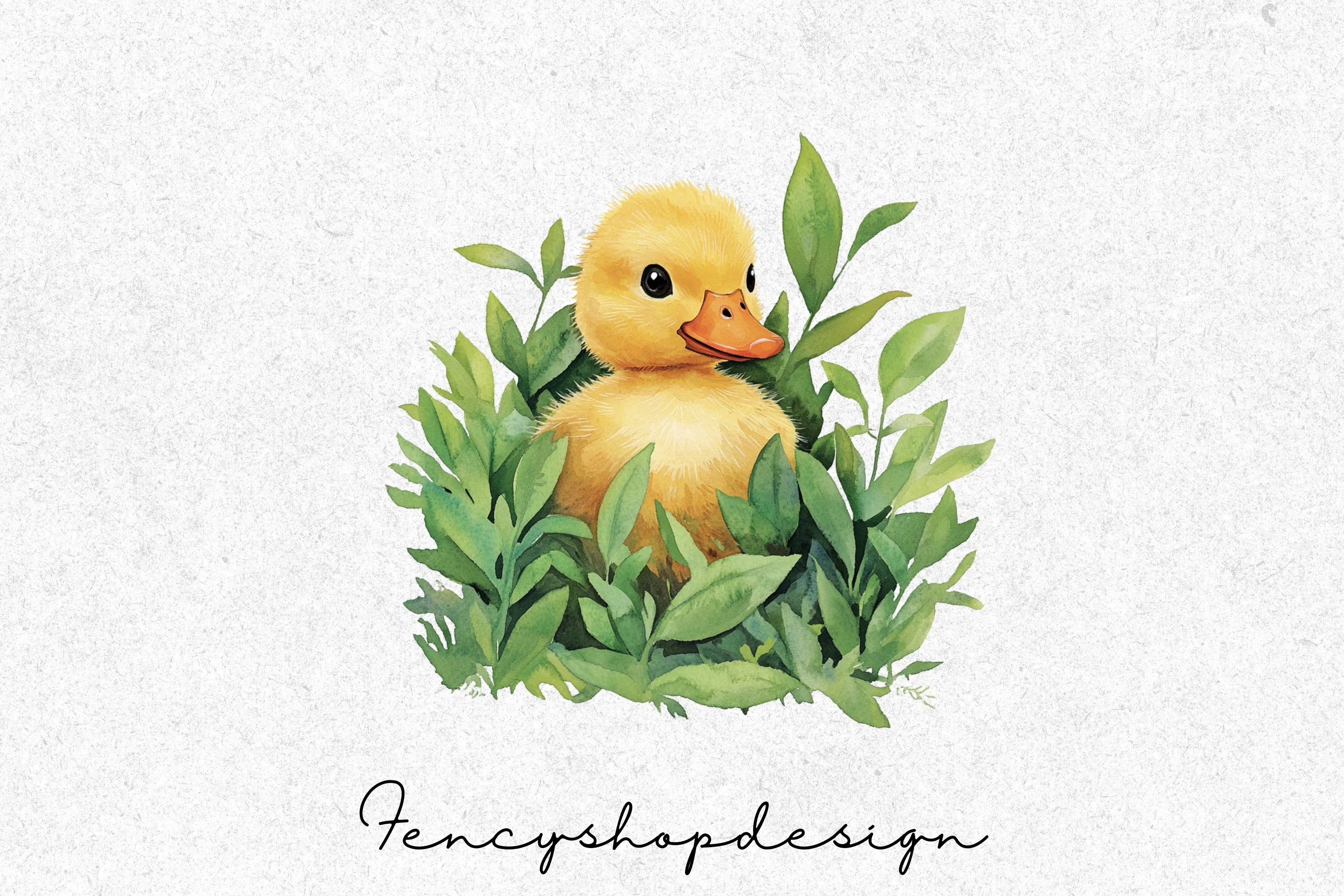 Adorable Duckling and Duck Clipart Bundle
