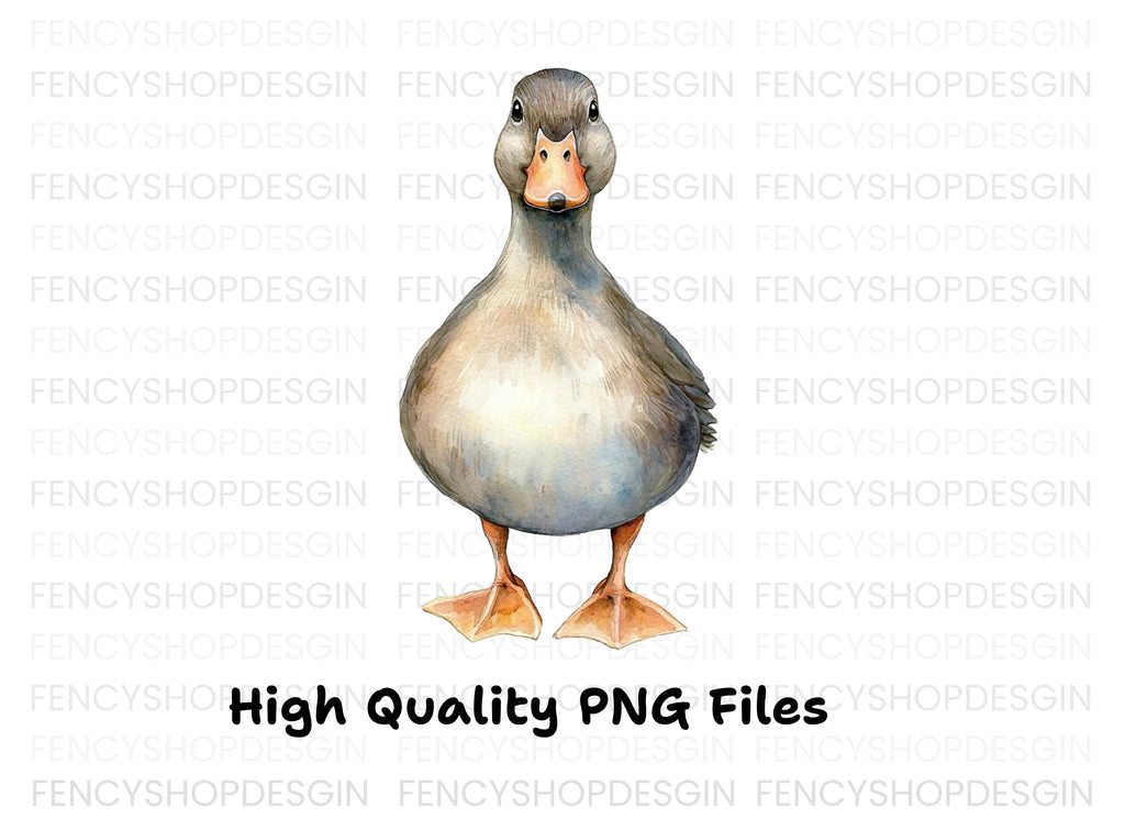 Cute Duck Clipart Bundle
