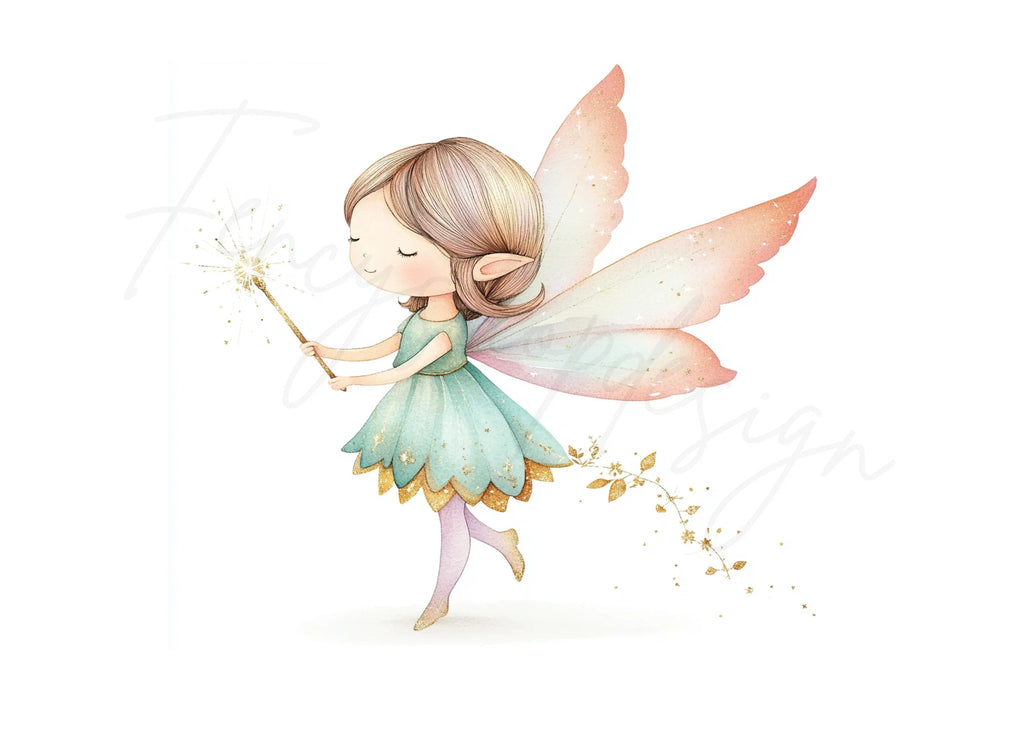 Enchanting Fairy Clipart Bundle