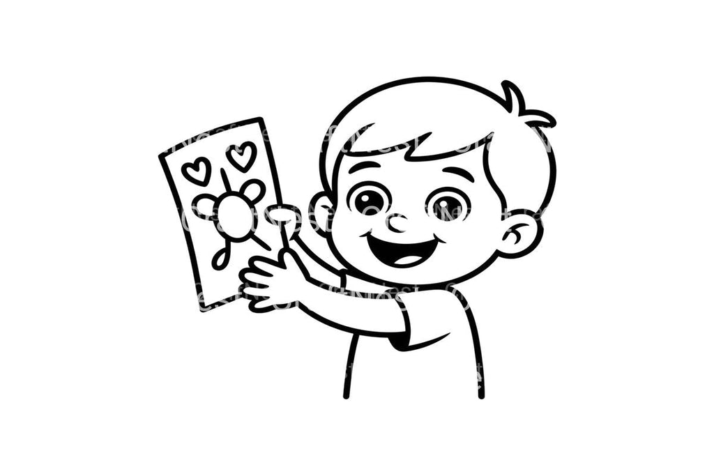 Kids Showing Love Coloring Books