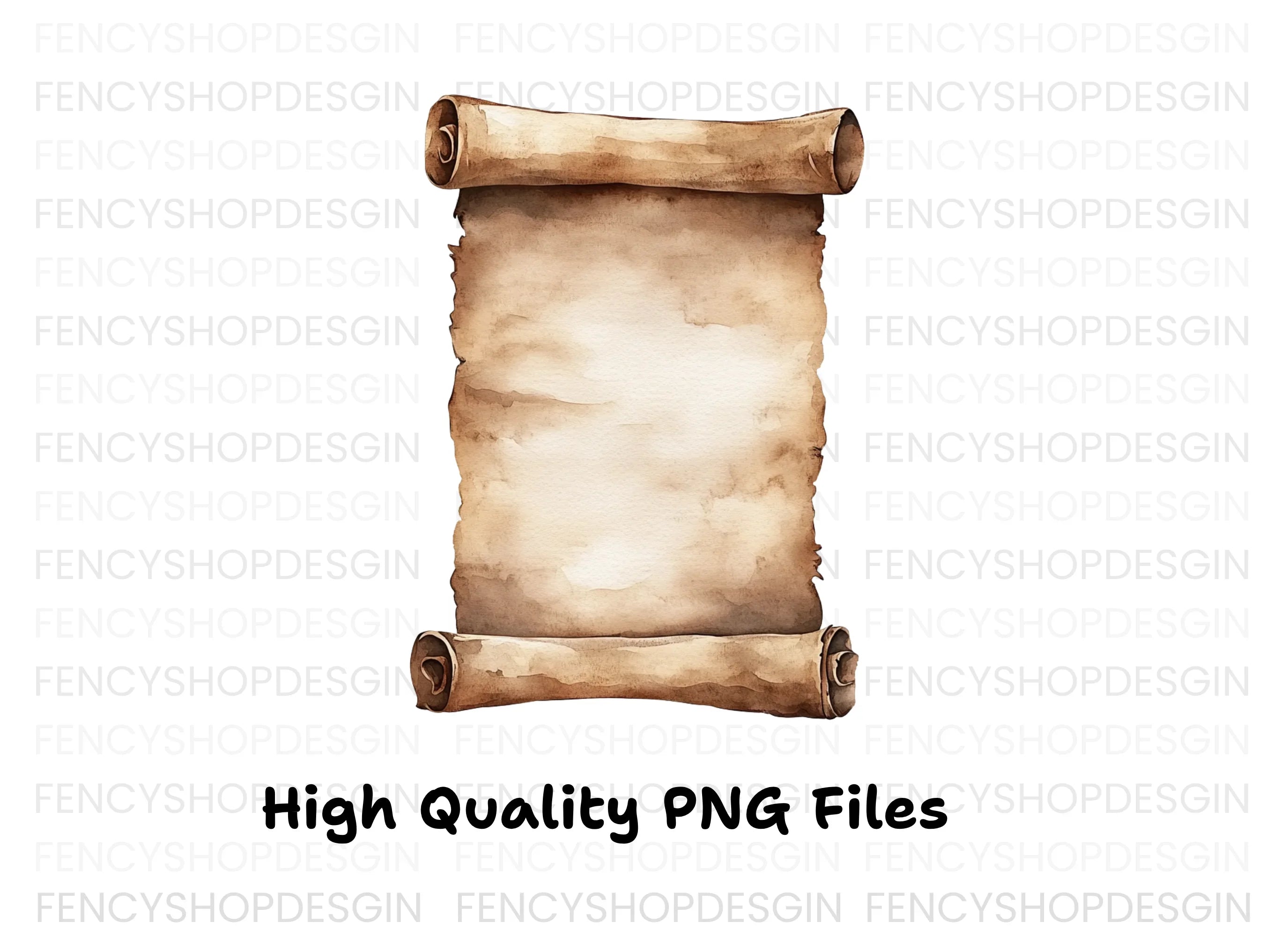 Vintage Old Scroll Clipart Bundle