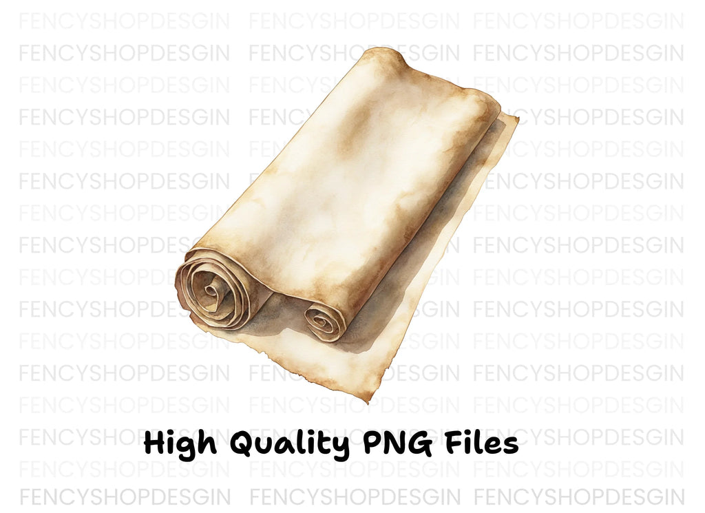 Vintage Scroll Clipart Bundle