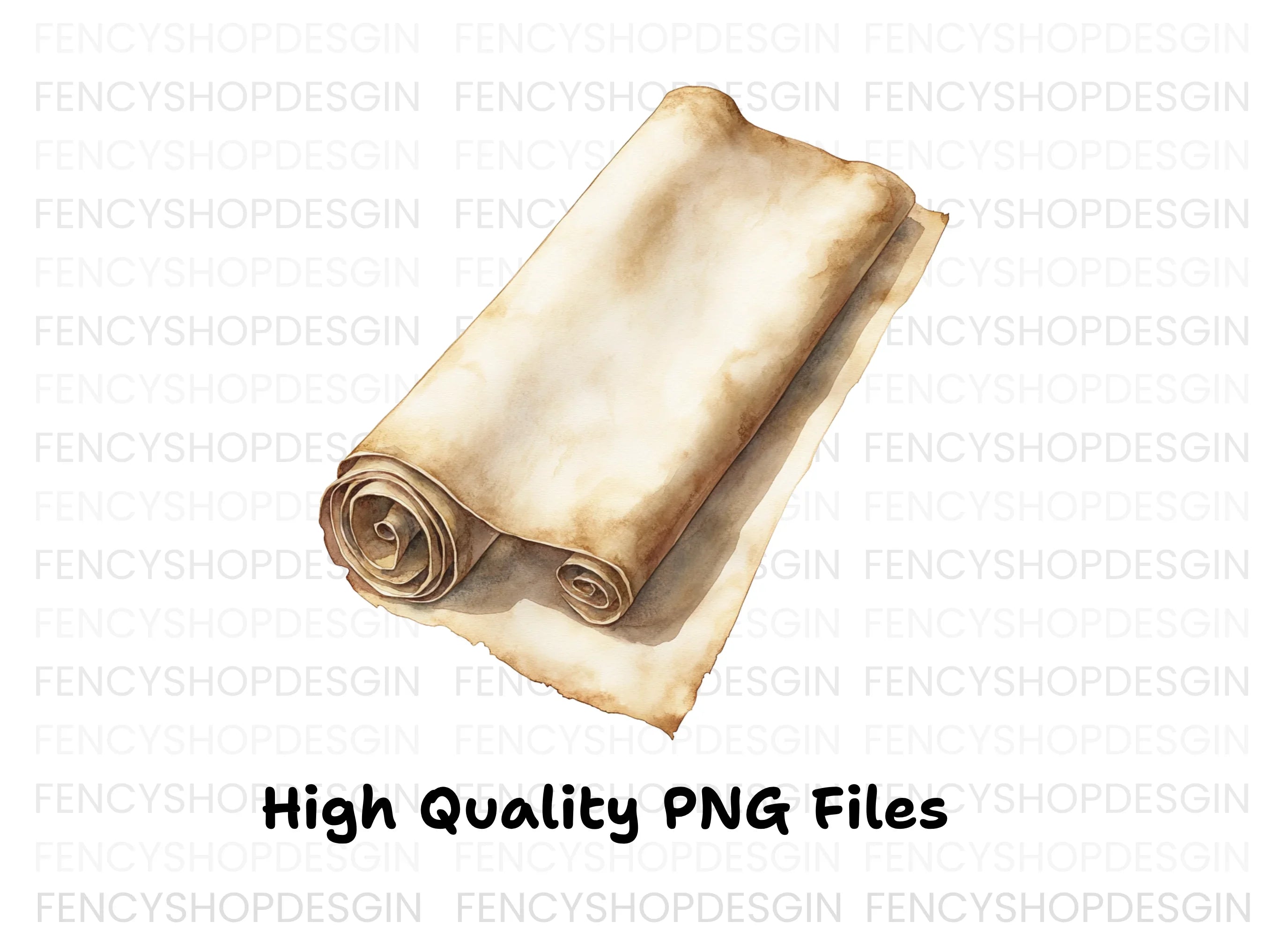 Vintage Scroll Clipart Bundle