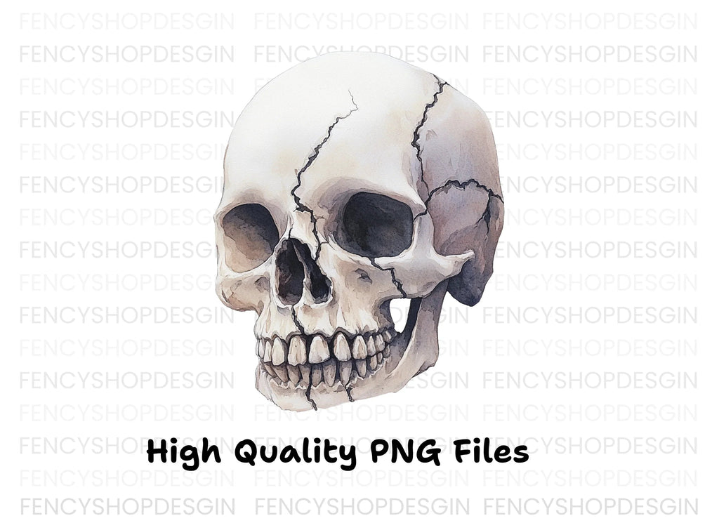 Skull Clipart Bundle