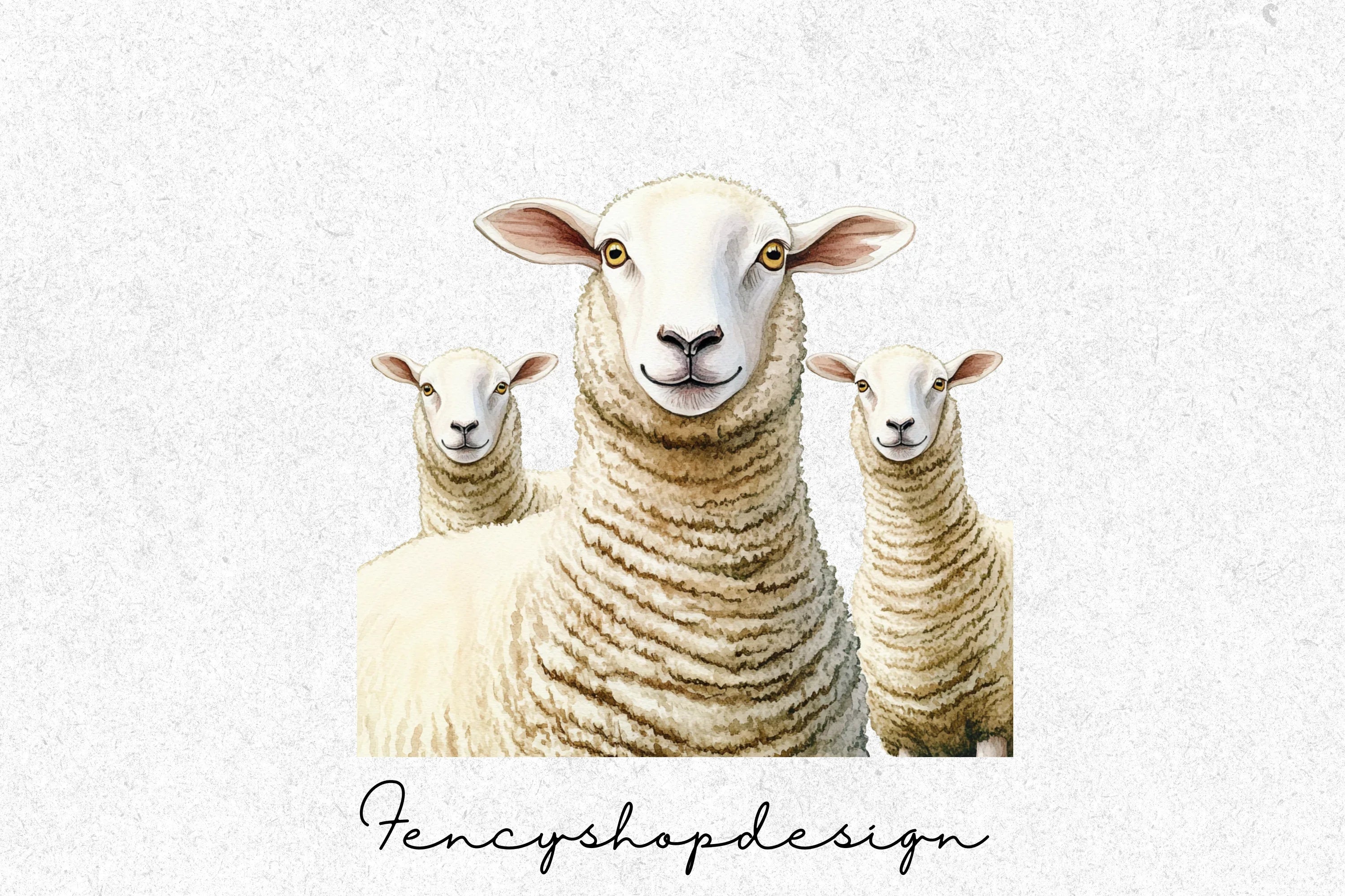 Sheep Clipart Bundle