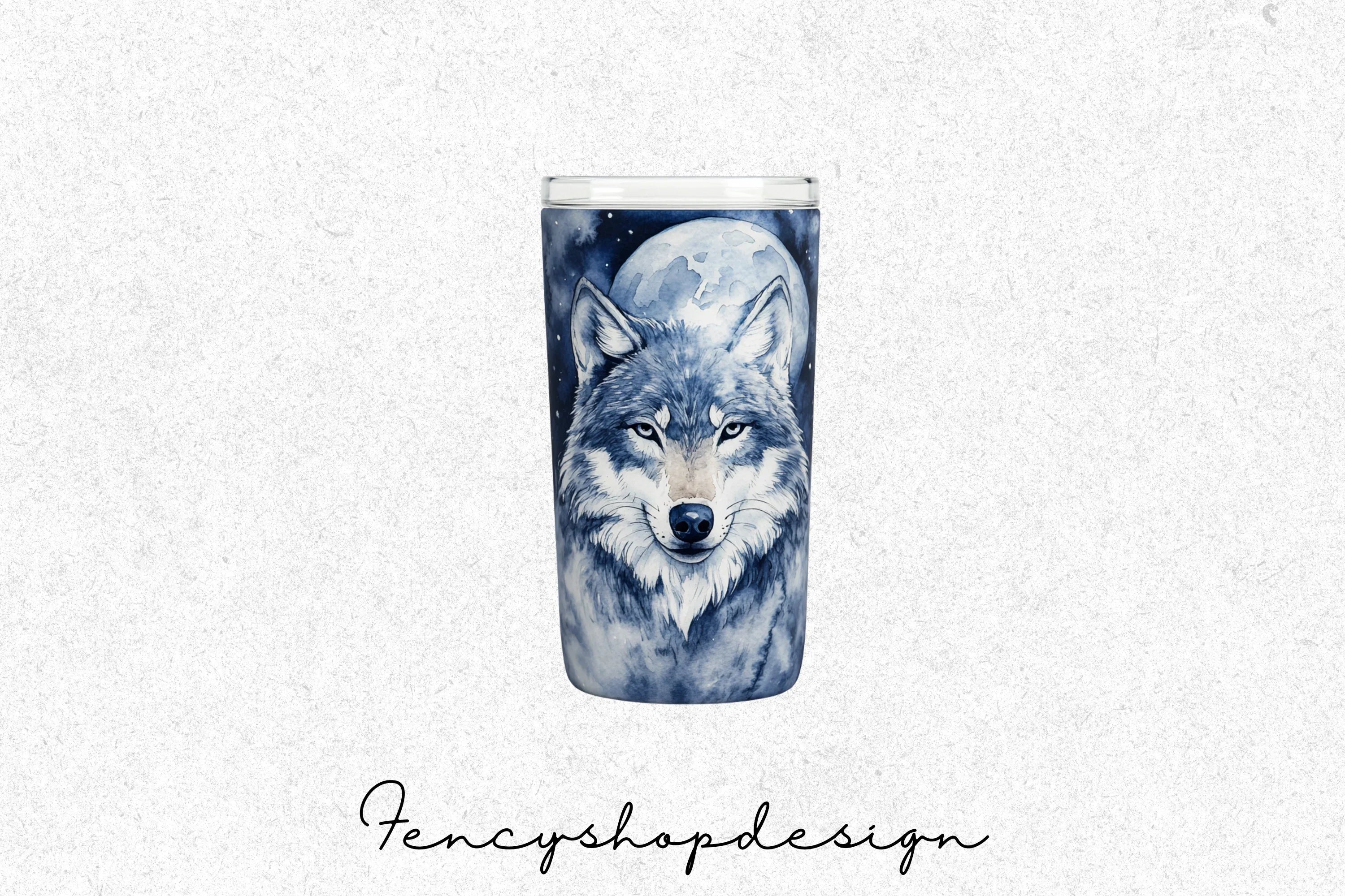 Wolf Tumbler Clipart Bundle