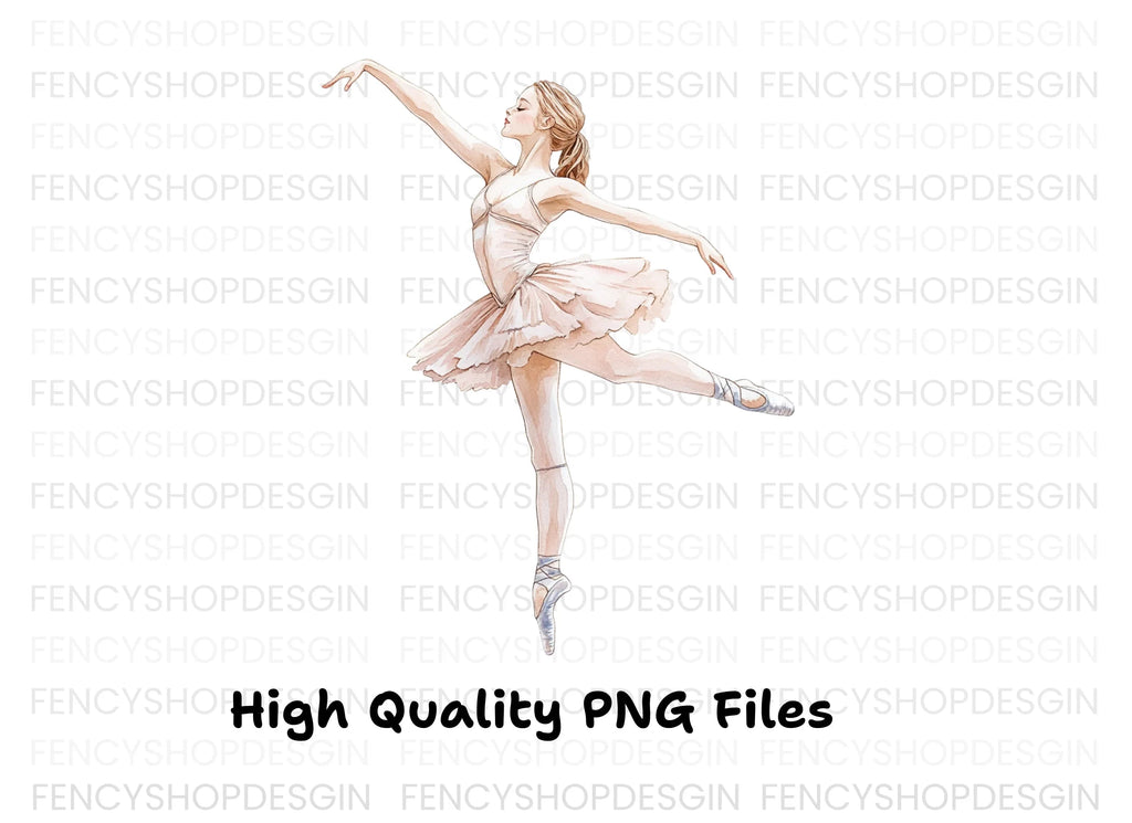 Elegant Ballerina Clipart Bundle