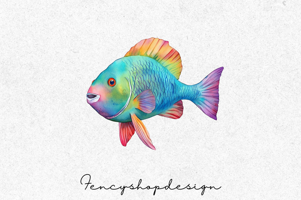 Vibrant Fish Clipart Bundle