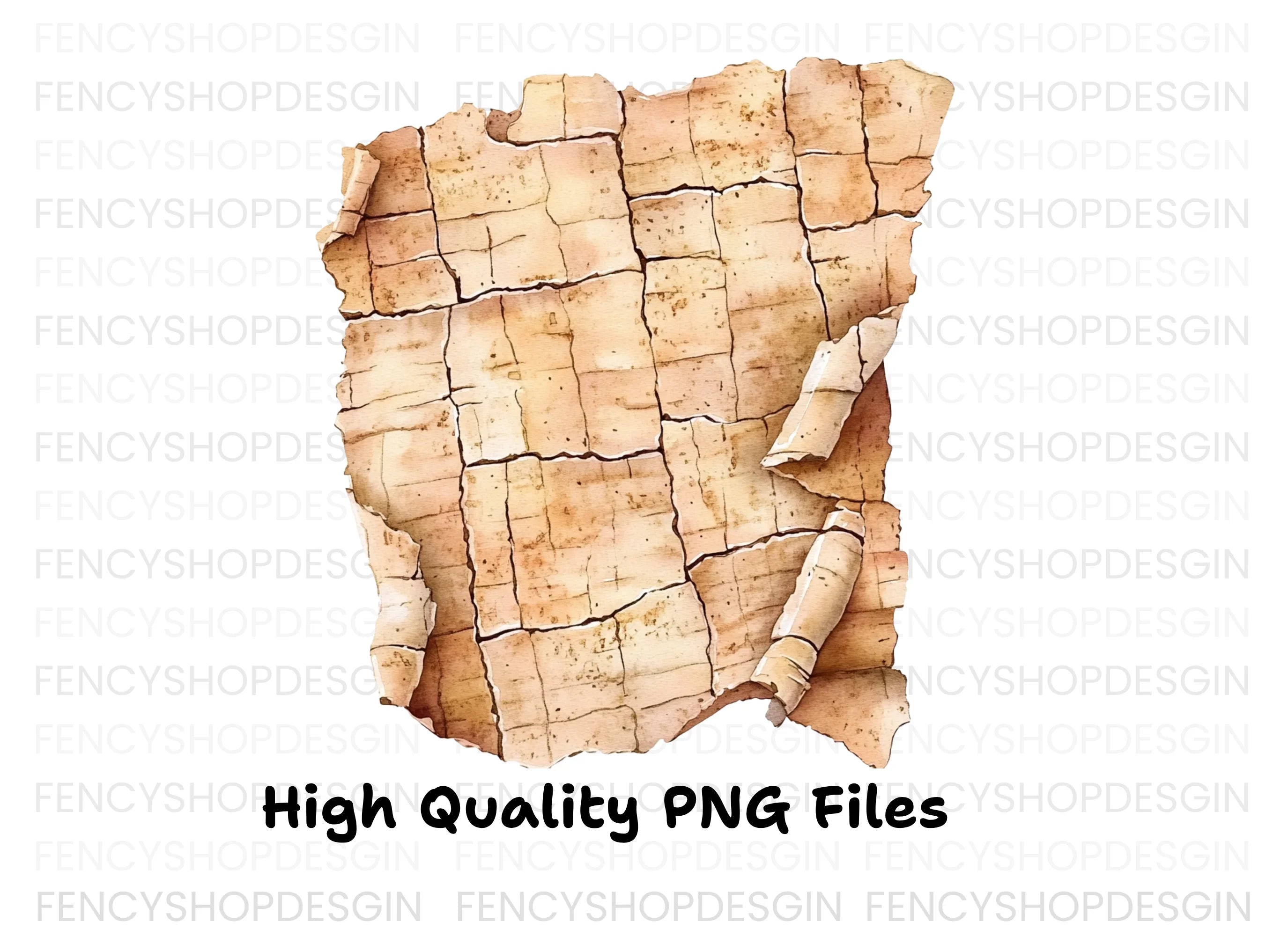 Birch Bark Clipart Bundle