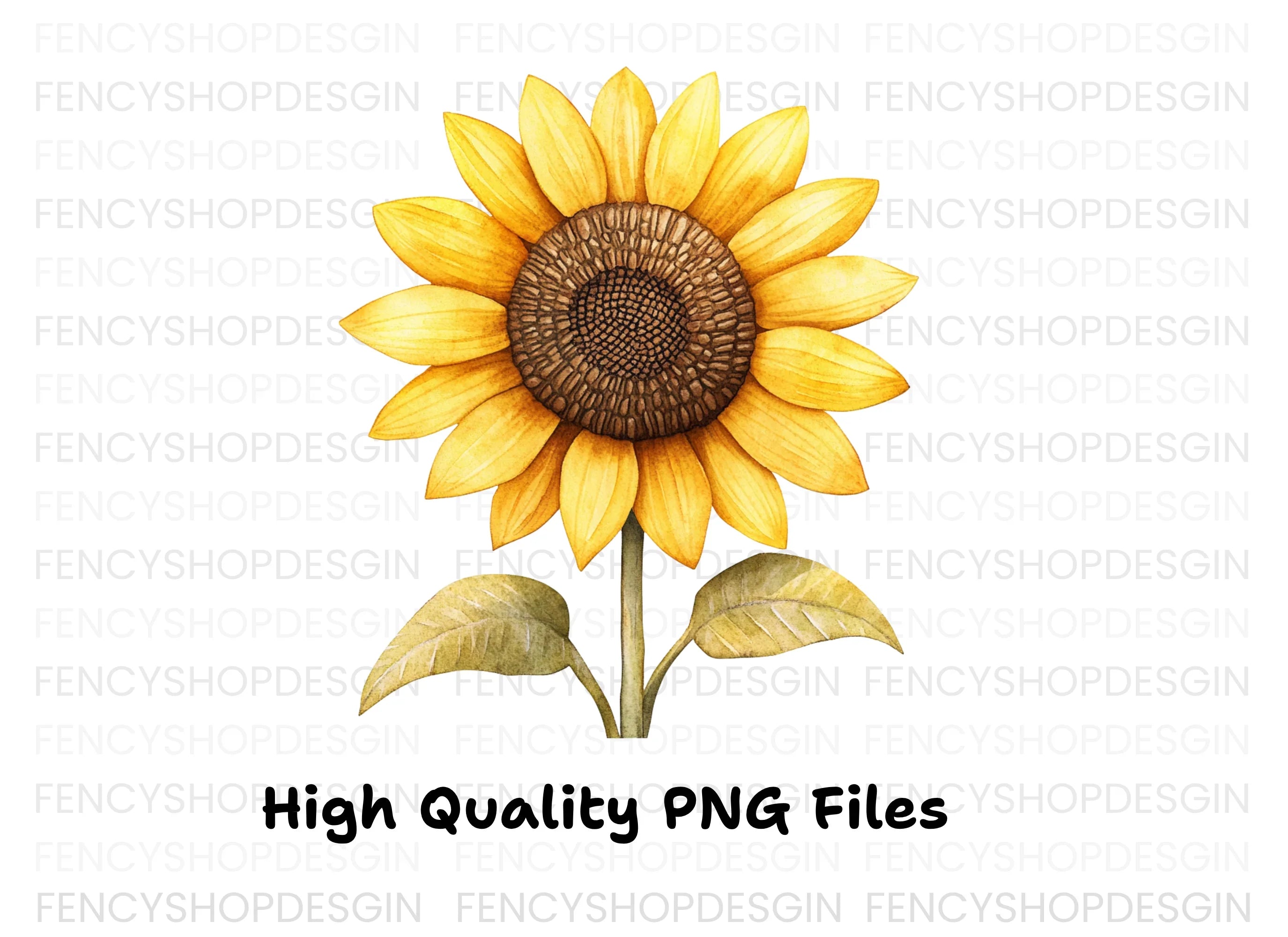 Sunflower Clipart Bundle