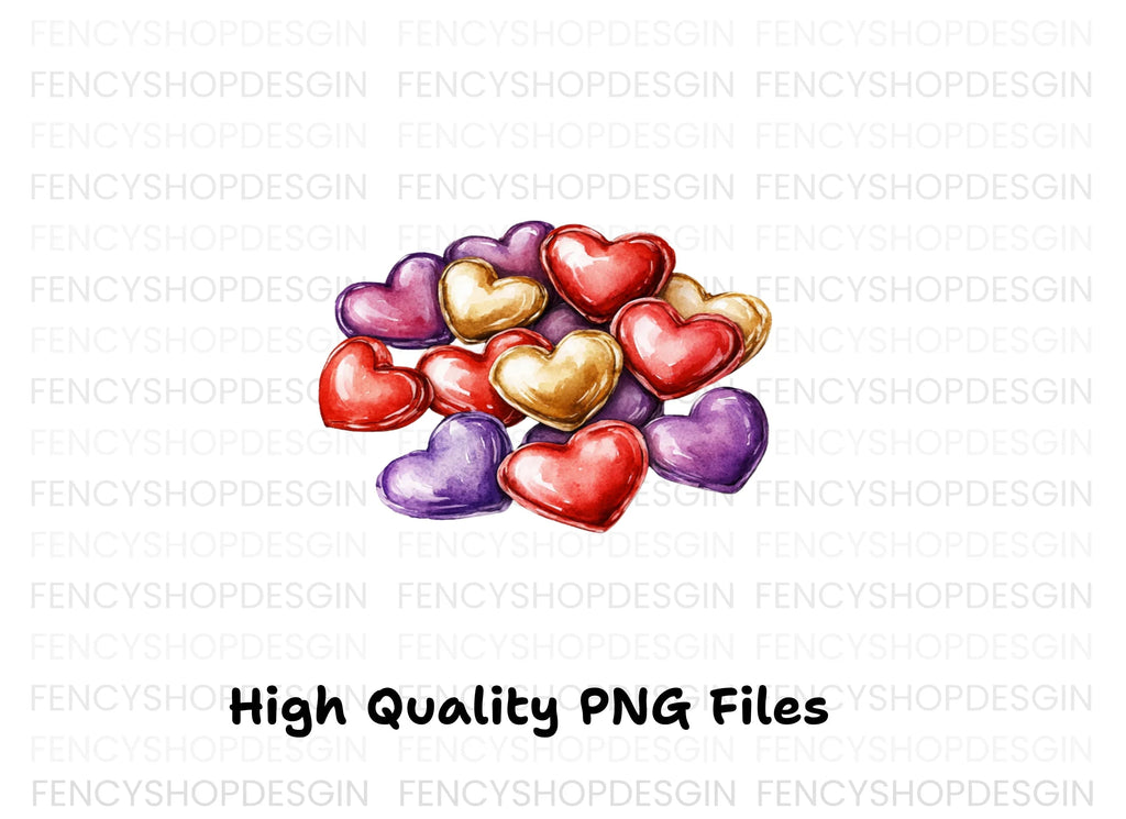 Heart Candy Clipart Bundle