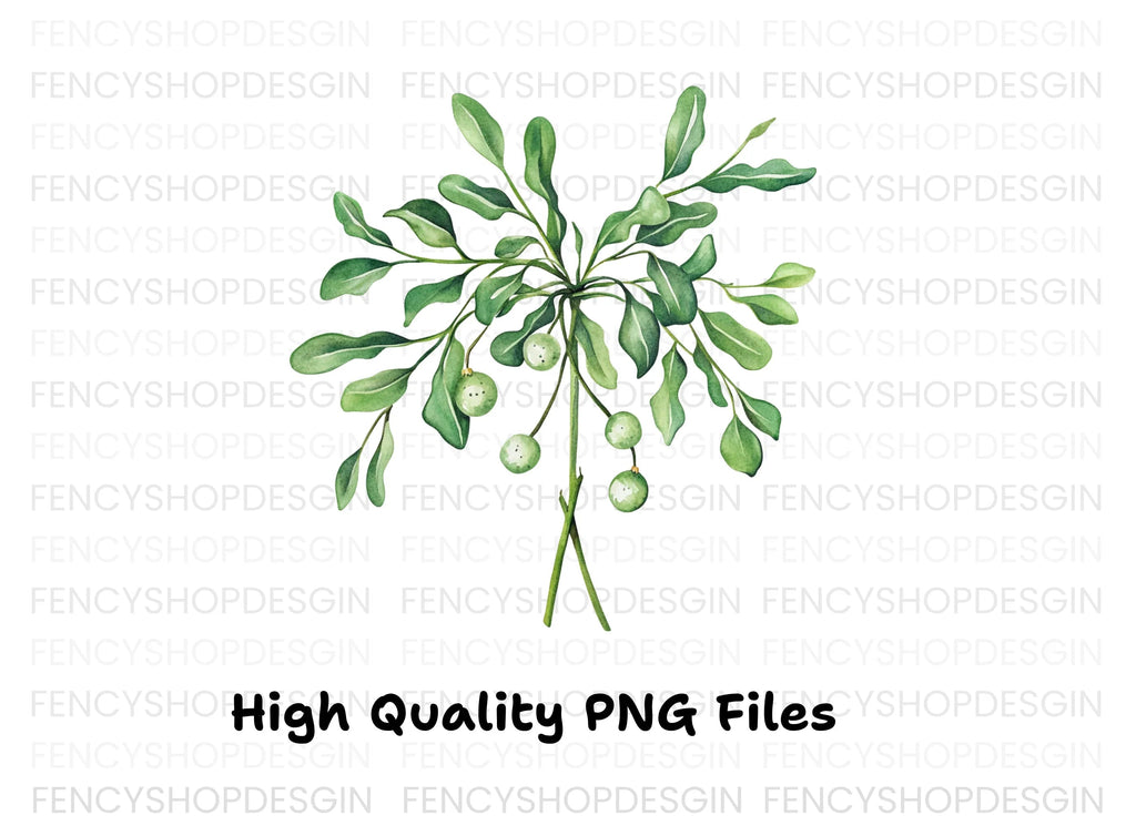 Mistletoe Clipart Bundle