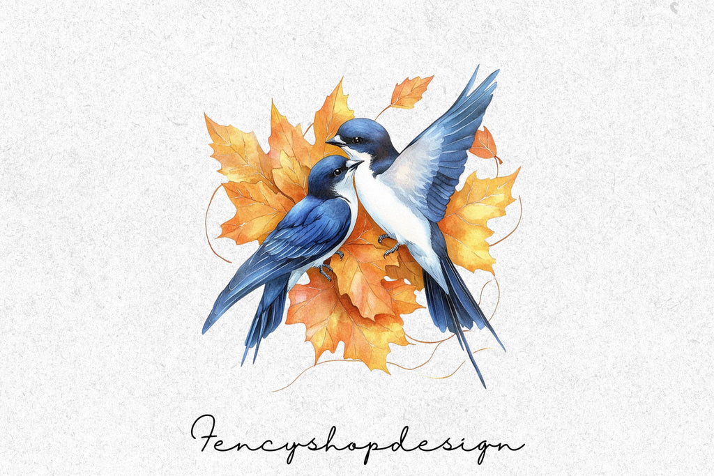Charming Bird Clipart Bundle for Crafts