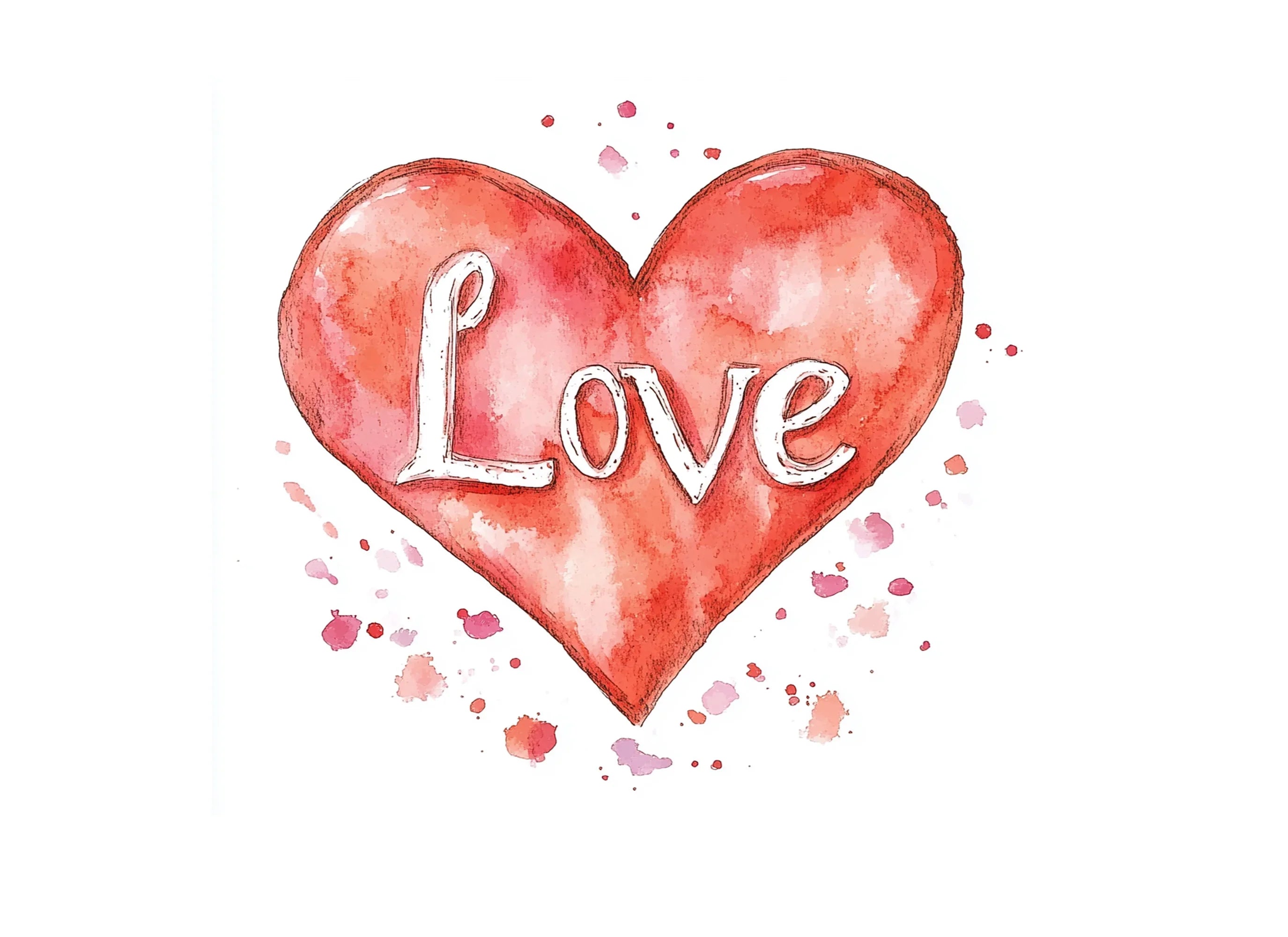 Love Hearts Clipart Bundle