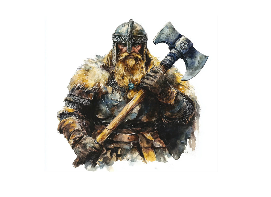Viking Warriors Clipart Bundle