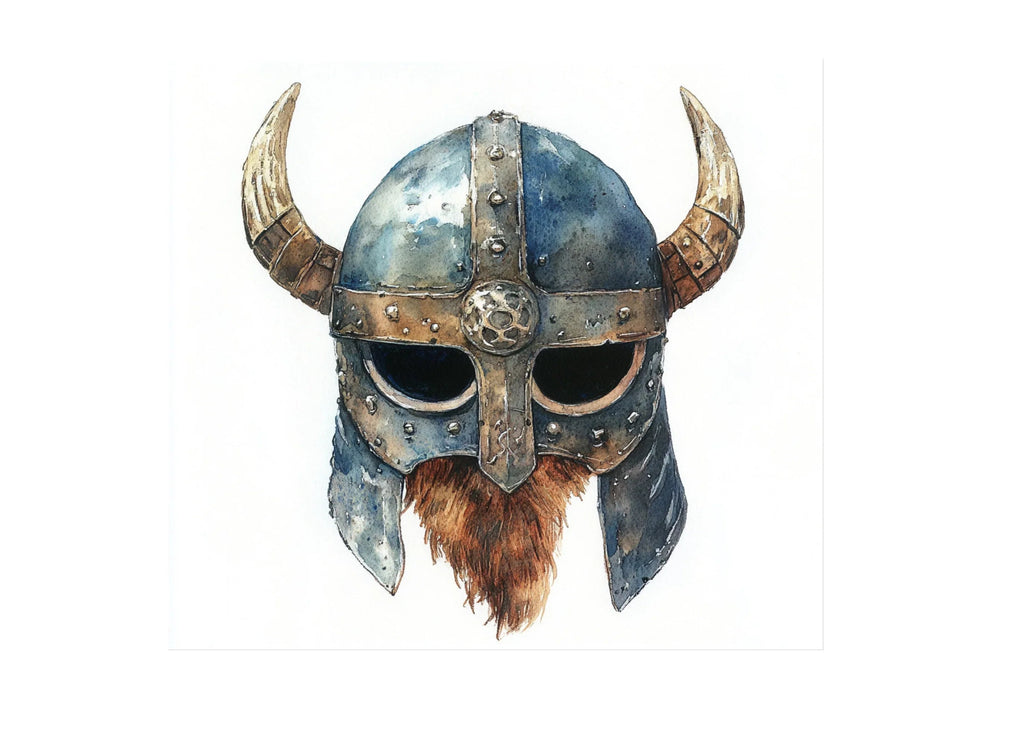 Viking Helmets Clipart Bundle