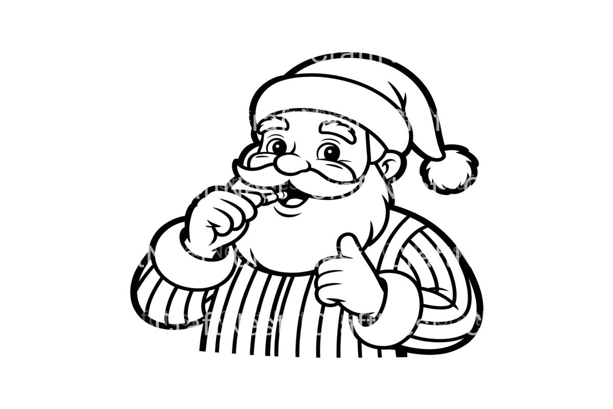 Santa Claus Christmas Coloring Books