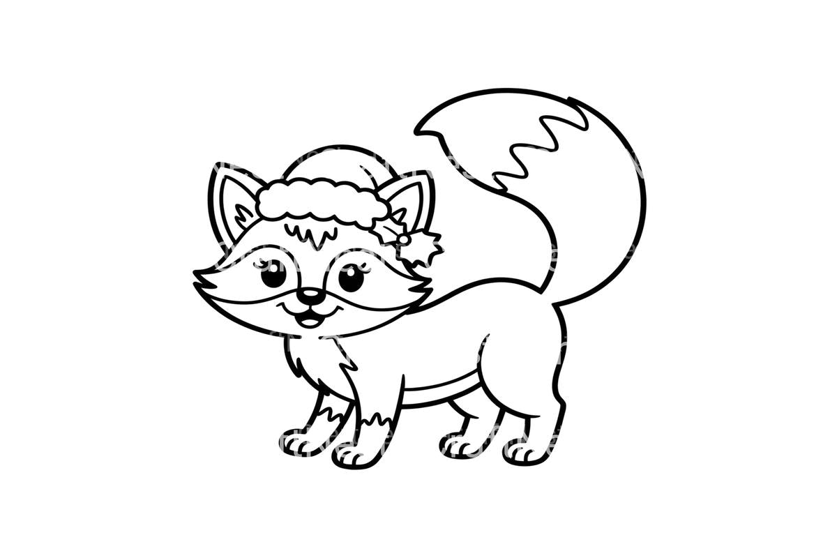 Charming Fox Coloring Books