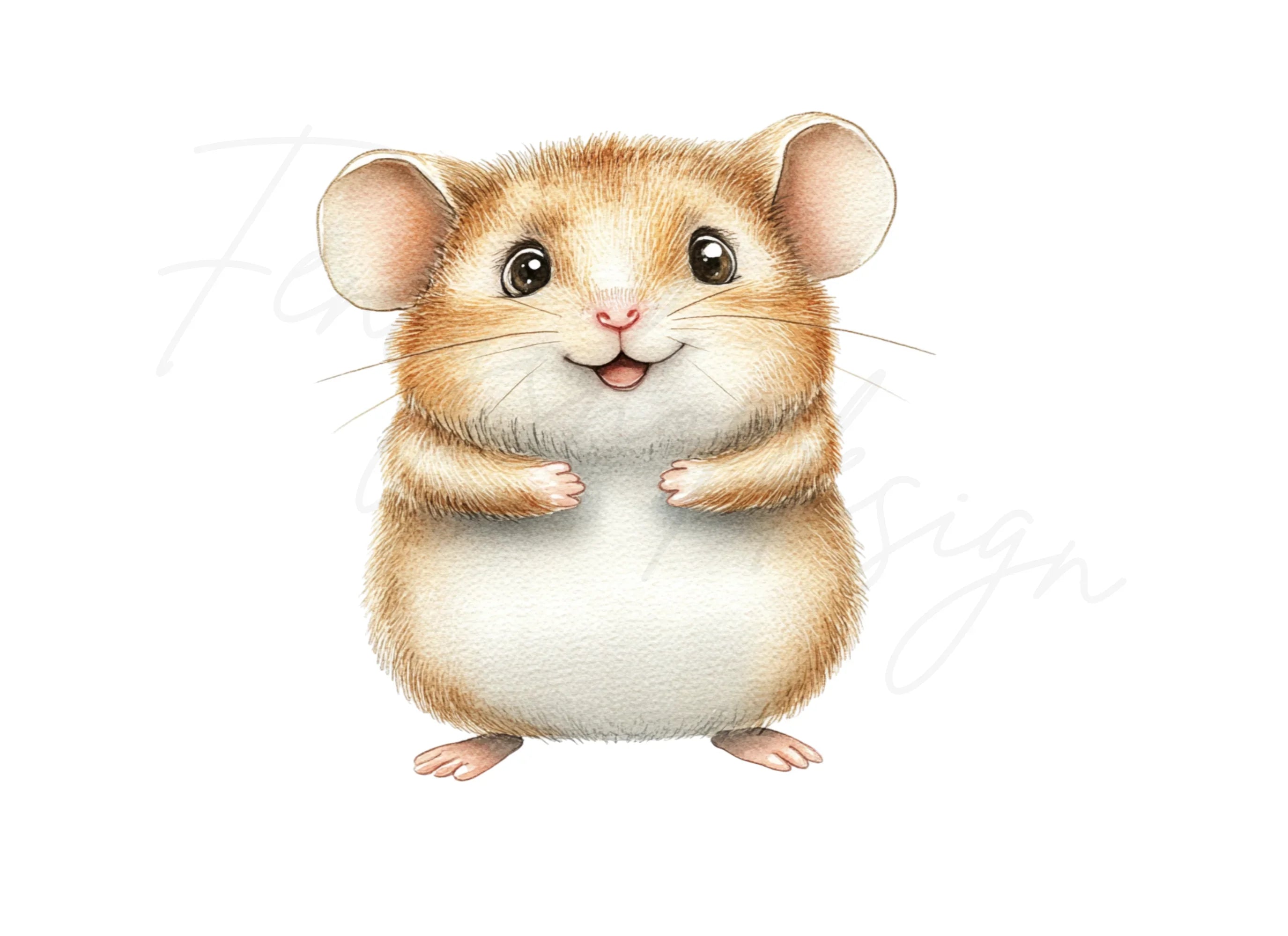 Charming Hamster Clipart Bundle