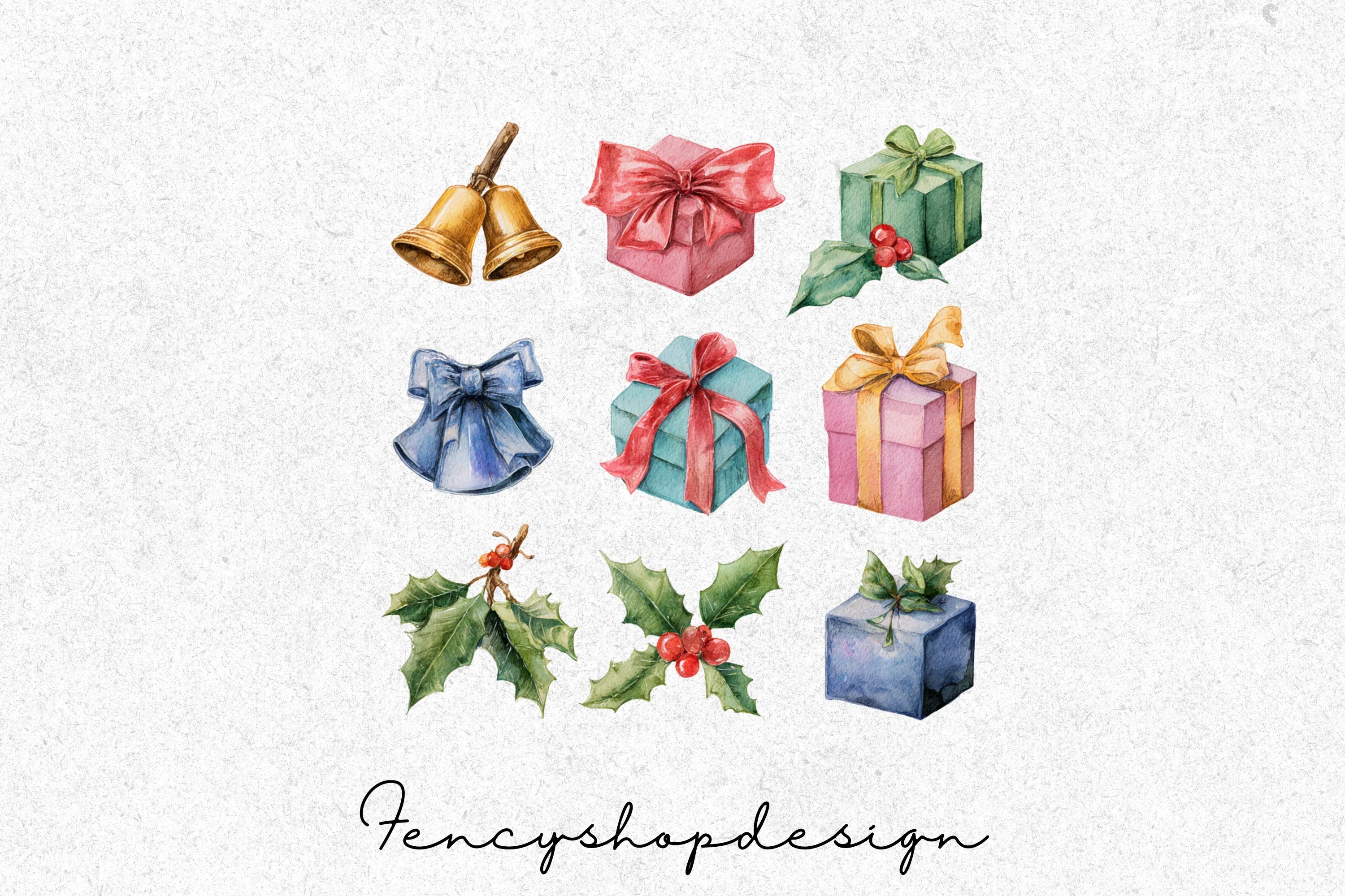 Christmas Clipart Bundle