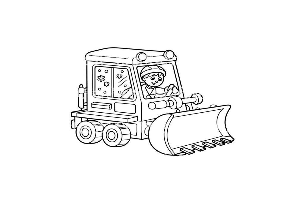 Construction and Dream Coloring Books