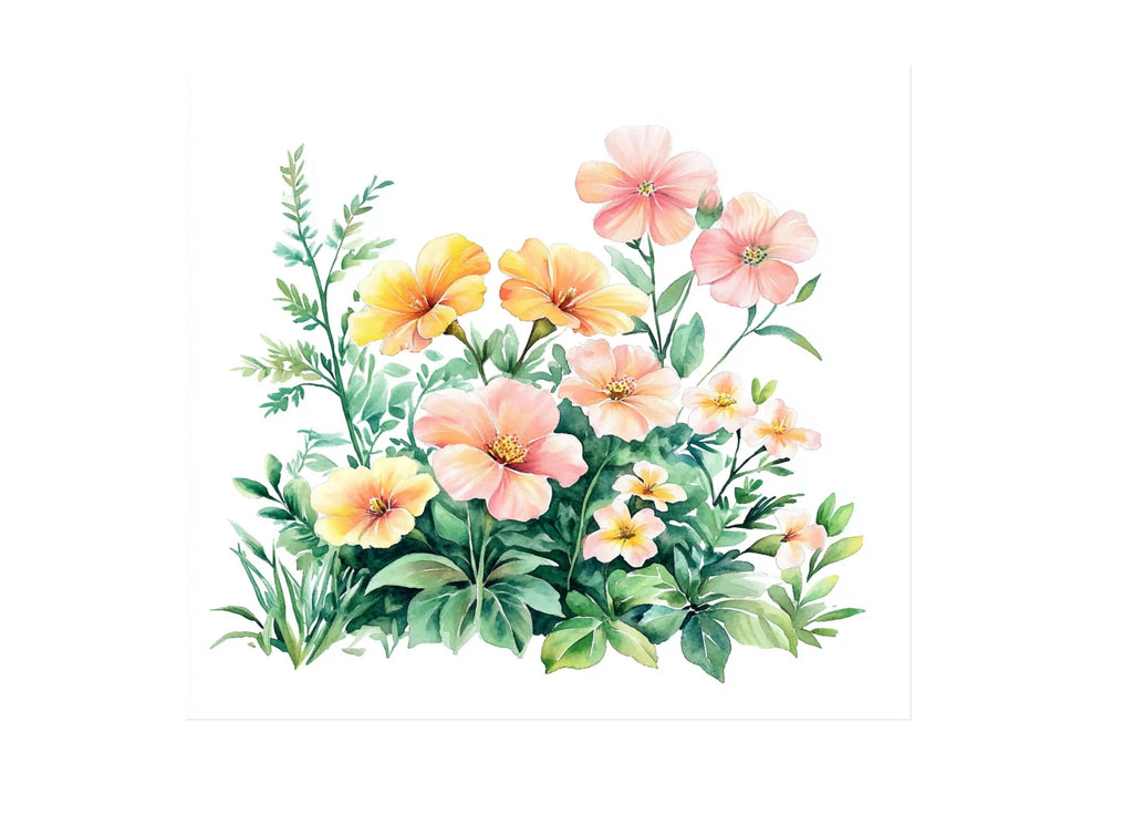 Spring Flower Clipart Bundle