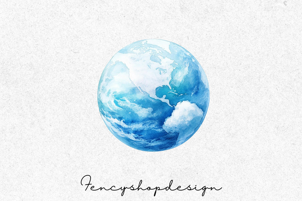 Earth Globe Clipart Bundle