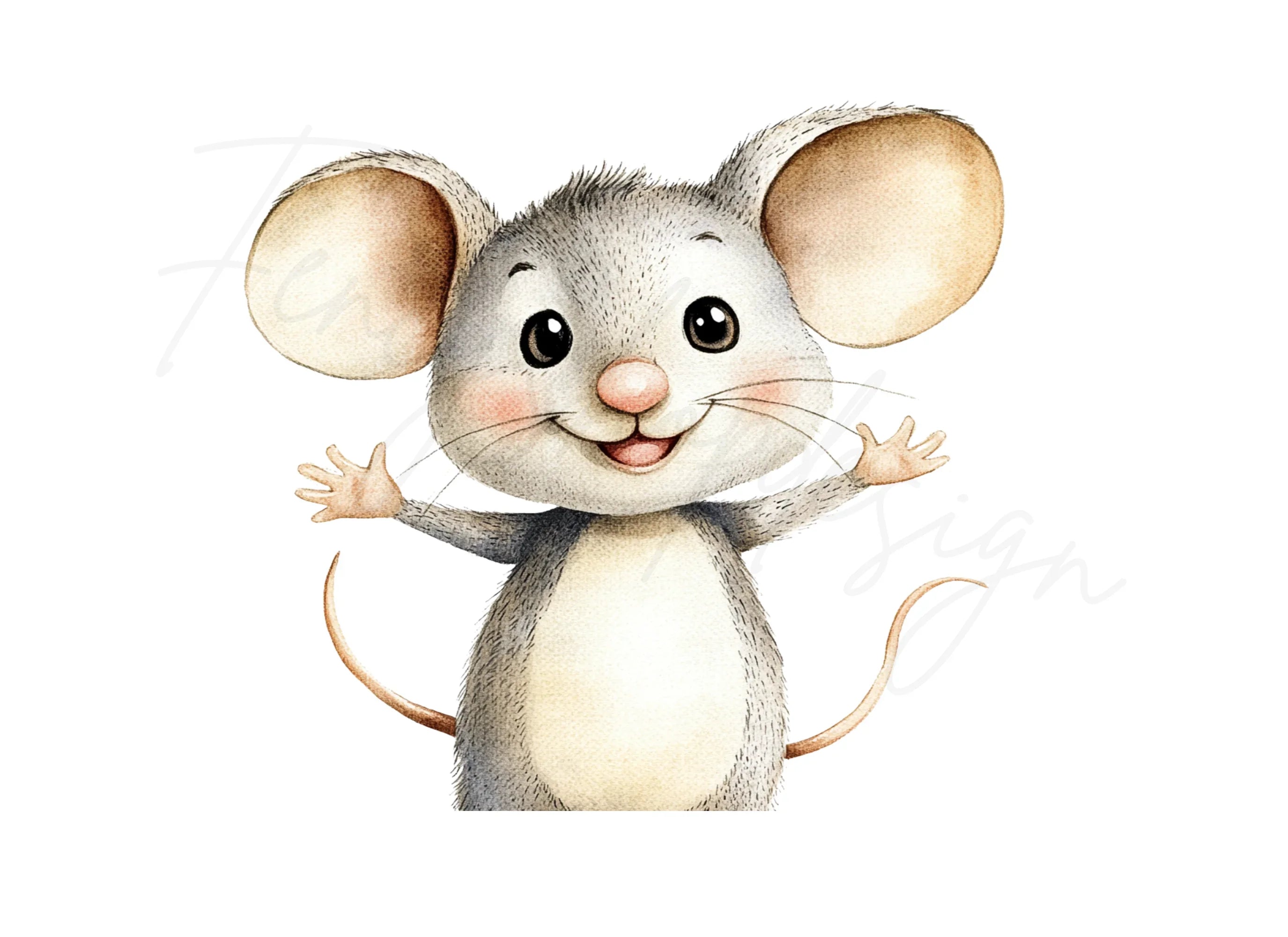 Charming Mouse Clipart Bundle