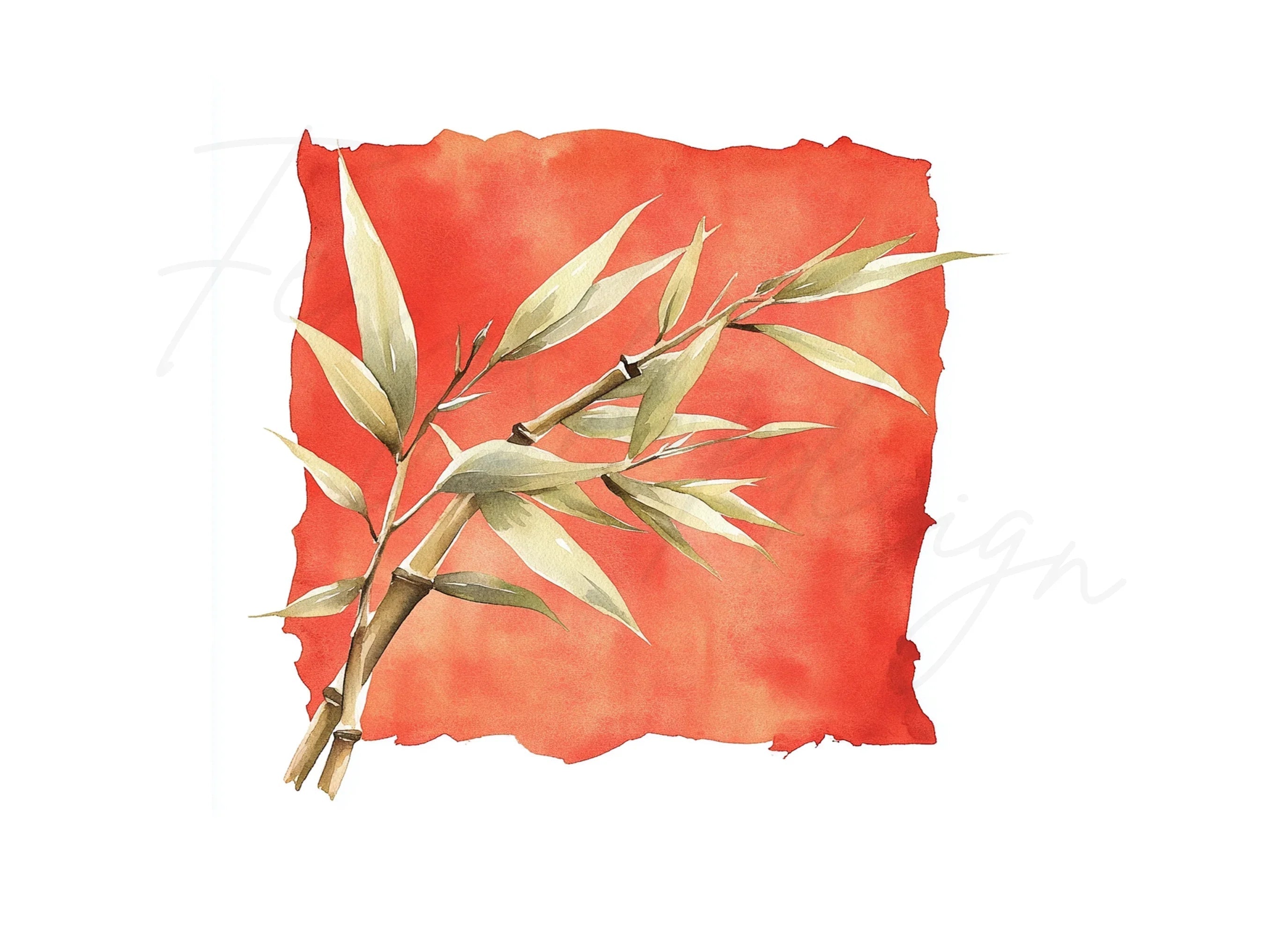 Bamboo Clipart Bundle