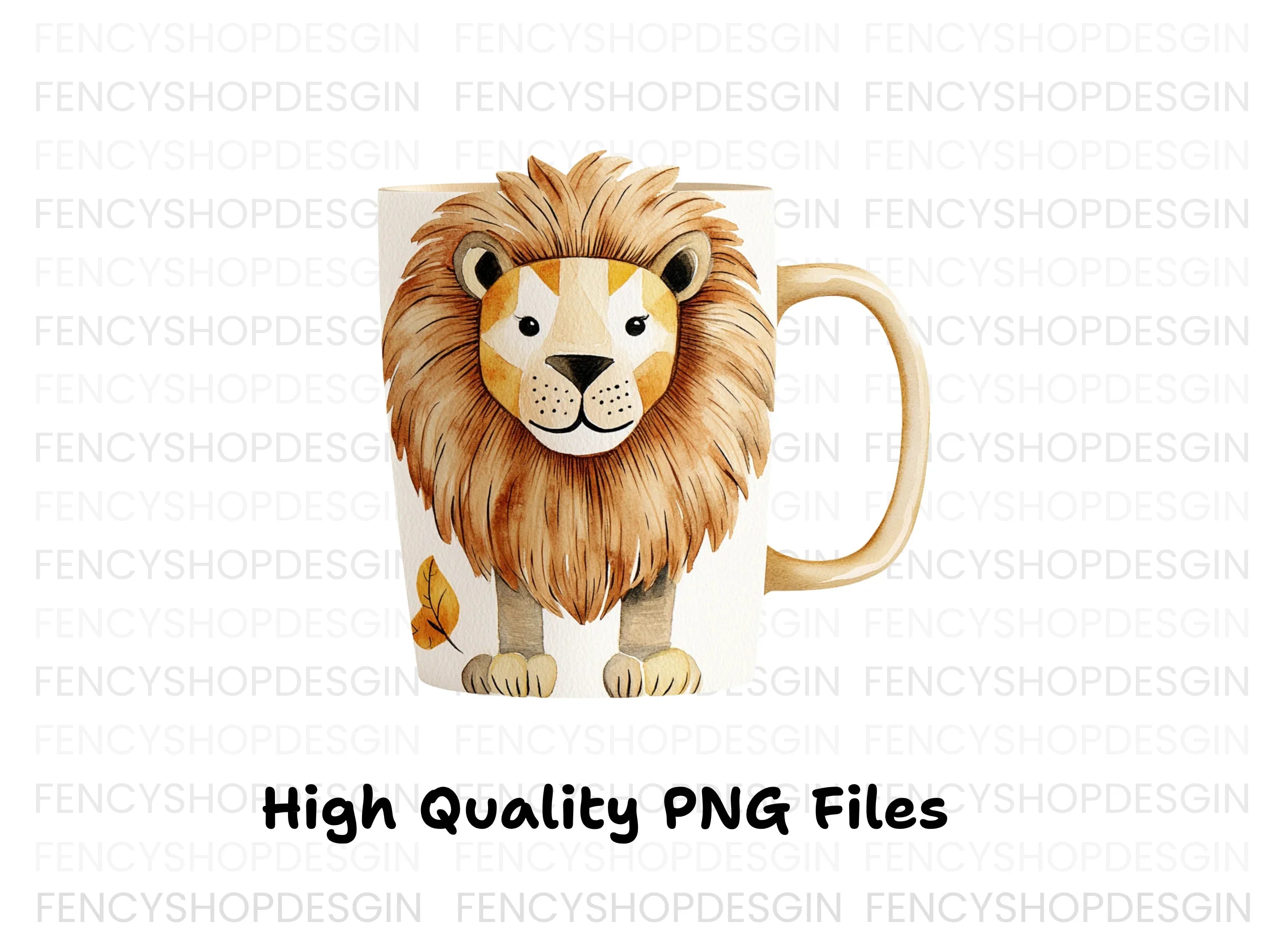 Cute Lion Clipart Bundle