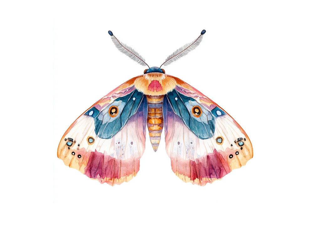 Elegant Moth Clipart Bundle