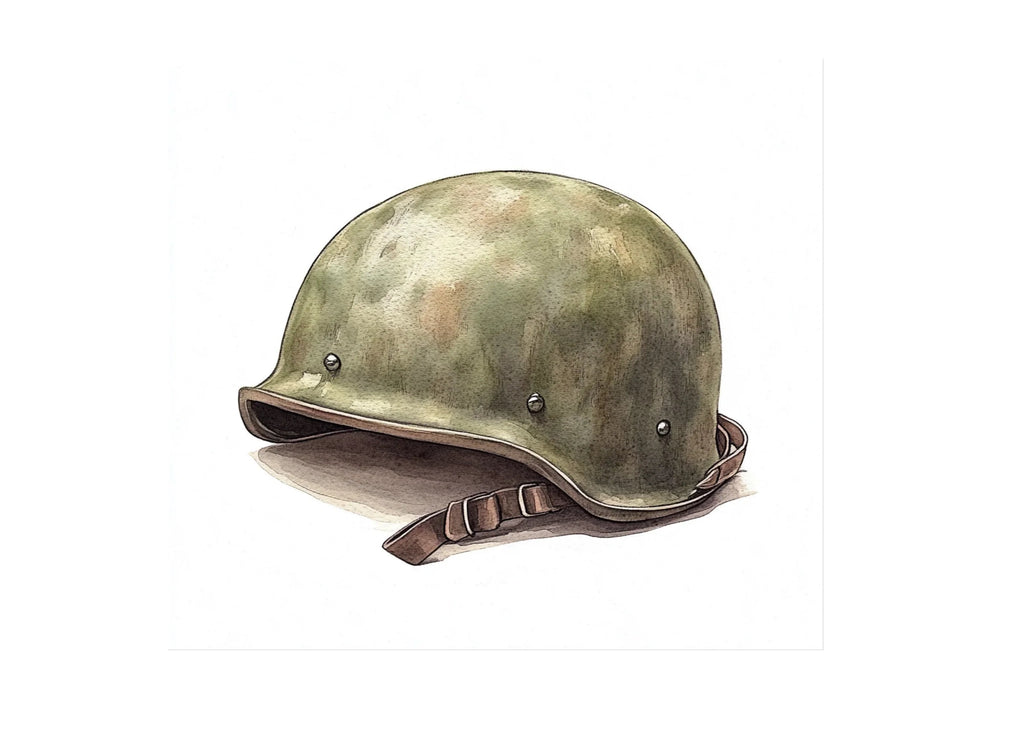 Military Helmets Clipart Bundle