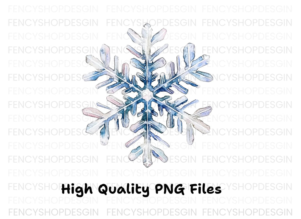 Snowflake Clipart Bundle
