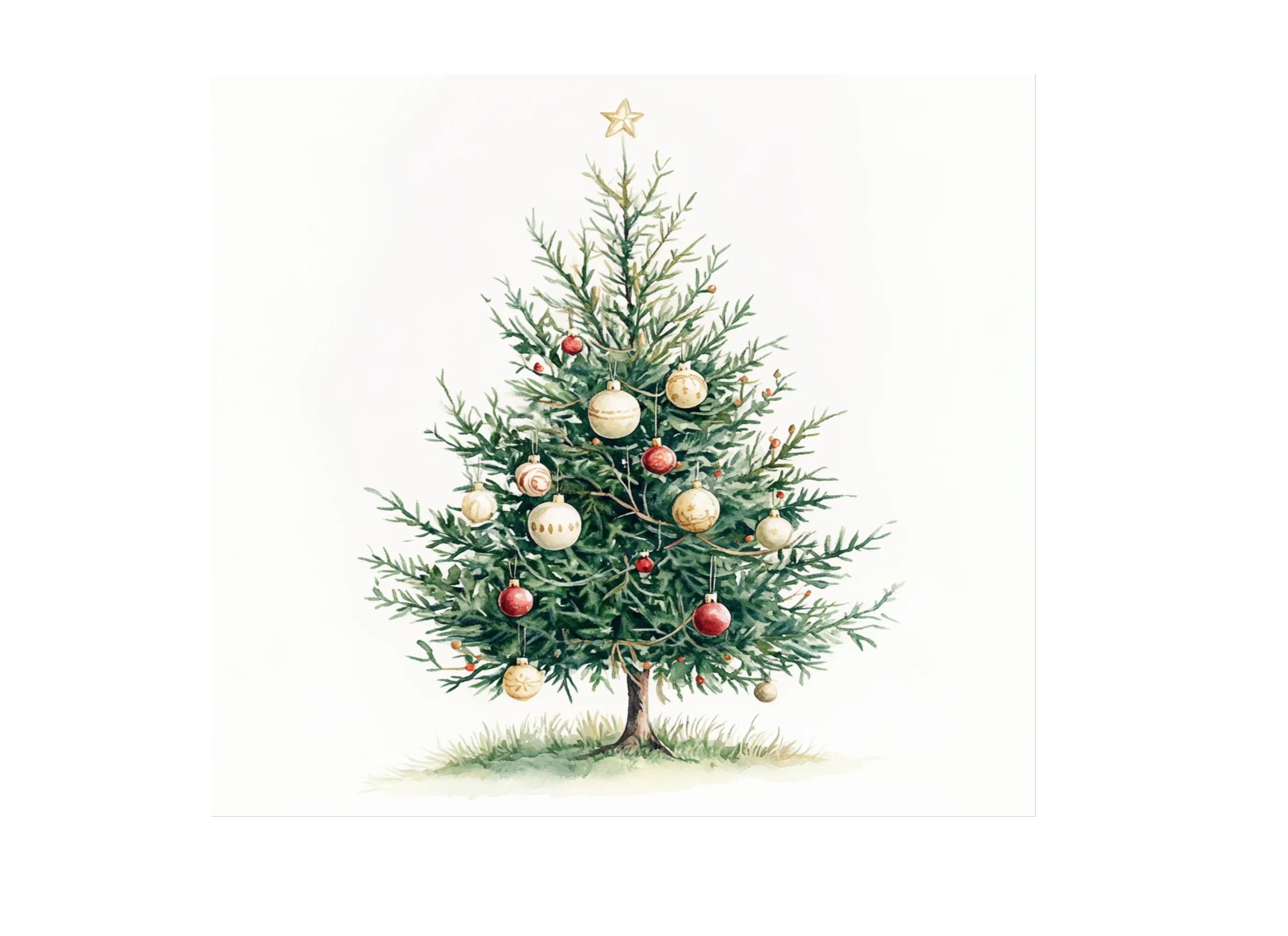 Christmas Tree Clipart Bundle