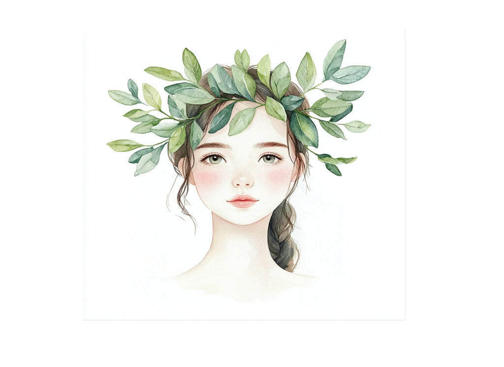 Botanical Women Clipart Bundle