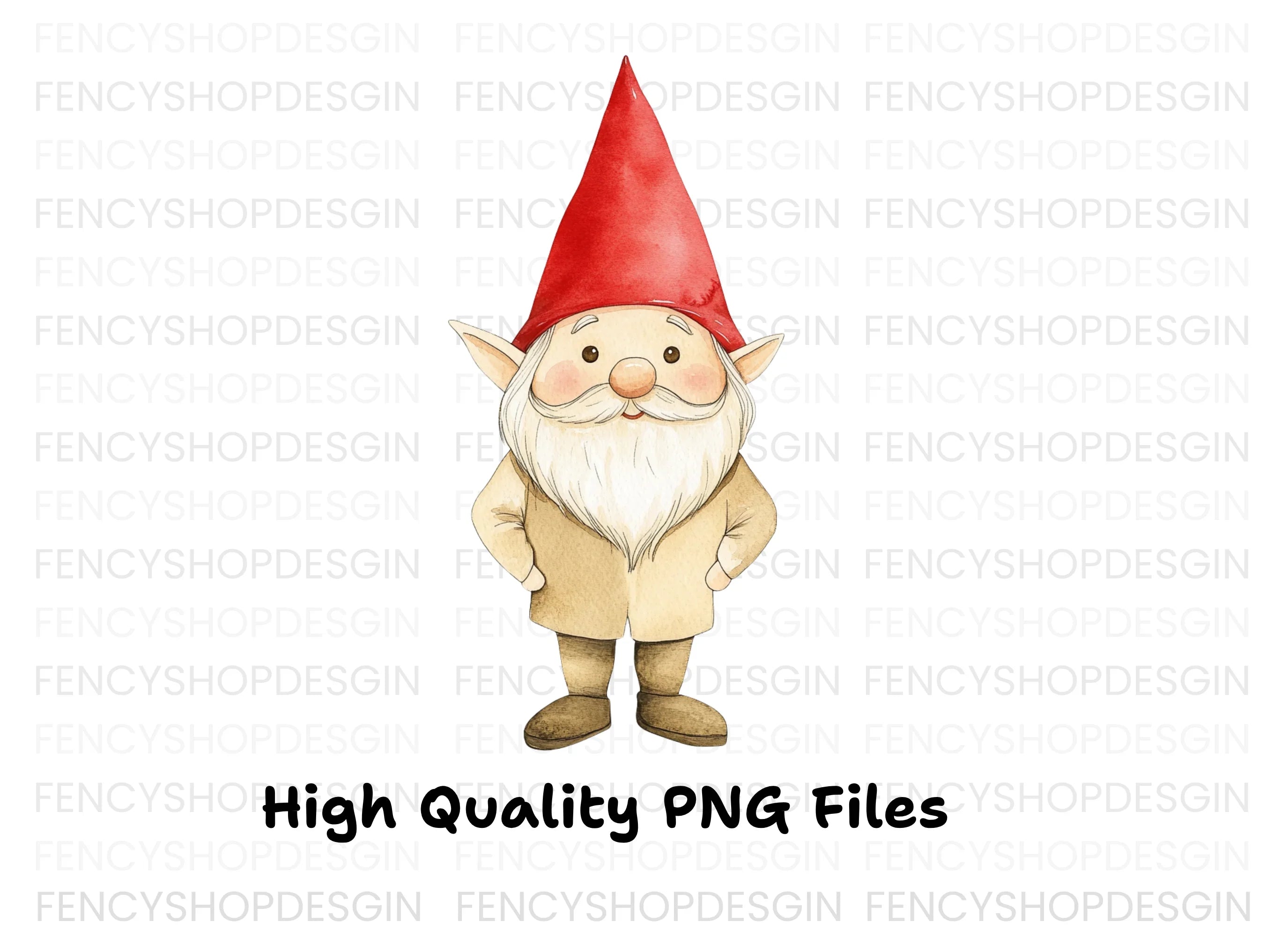 Cute Gnomes Clipart Bundle